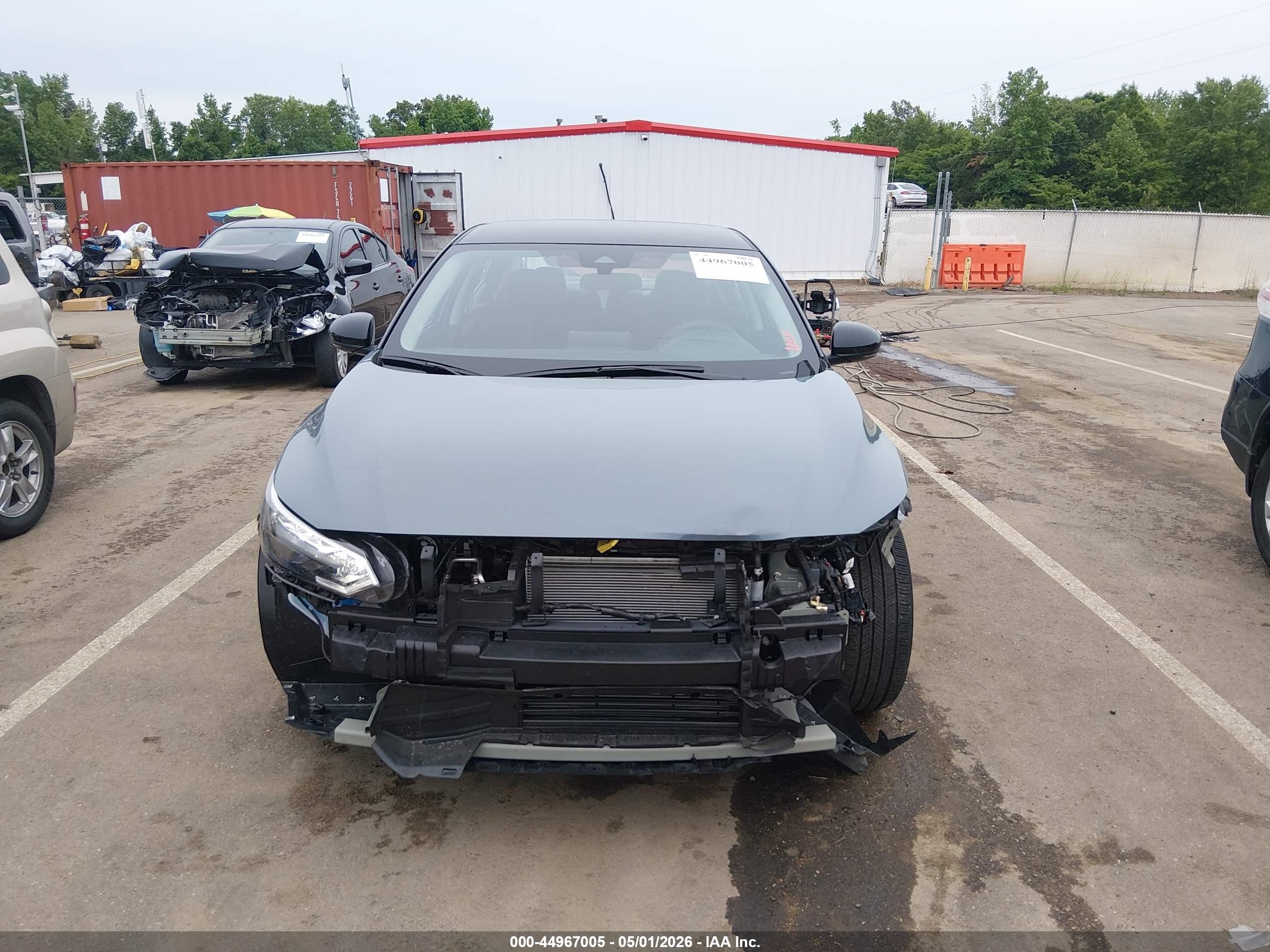 2025 Nissan Sentra Sr Blue vin: 3N1AB8DV3SY366792