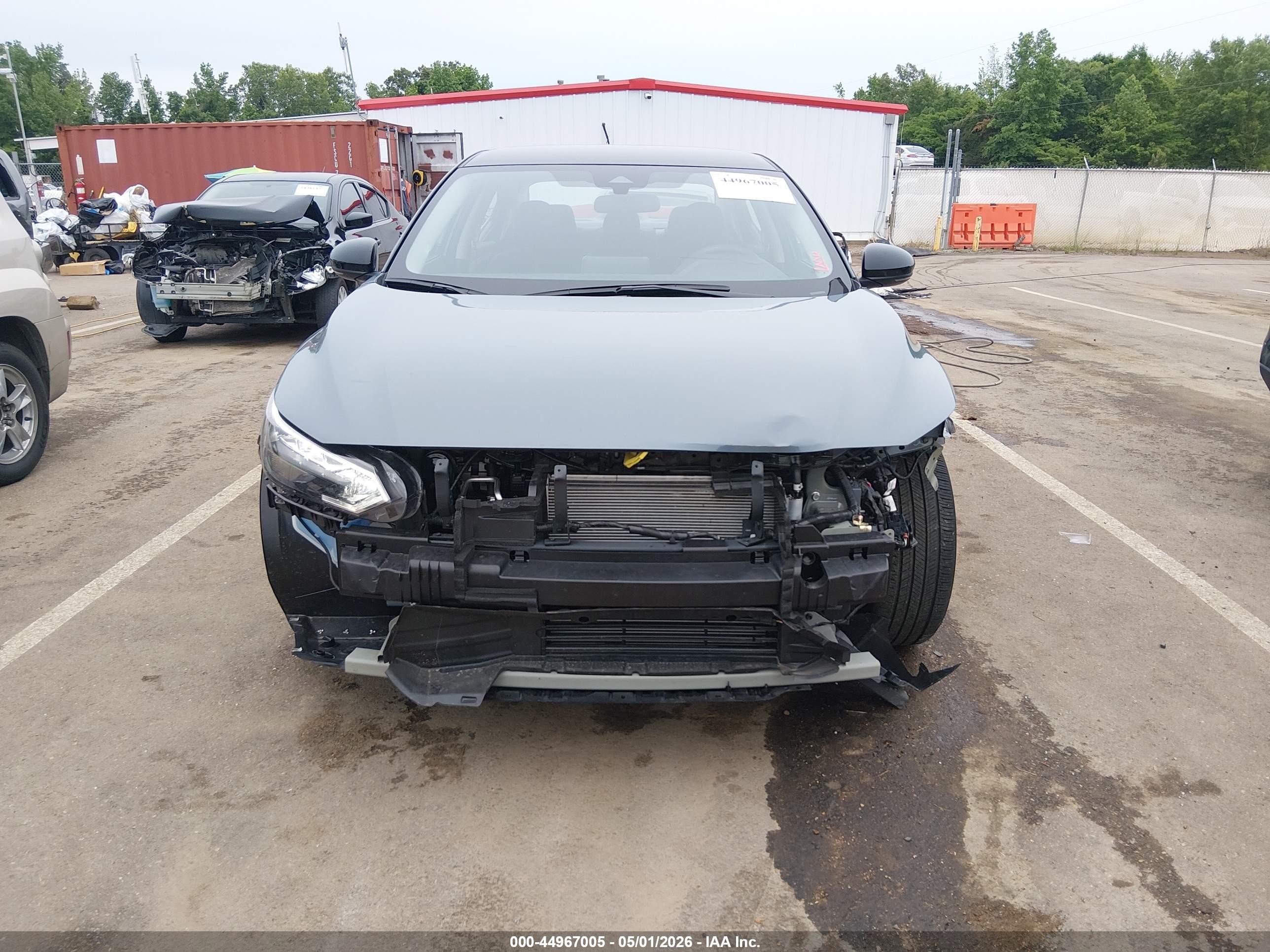 2025 Nissan Sentra Sr Blue vin: 3N1AB8DV3SY366792