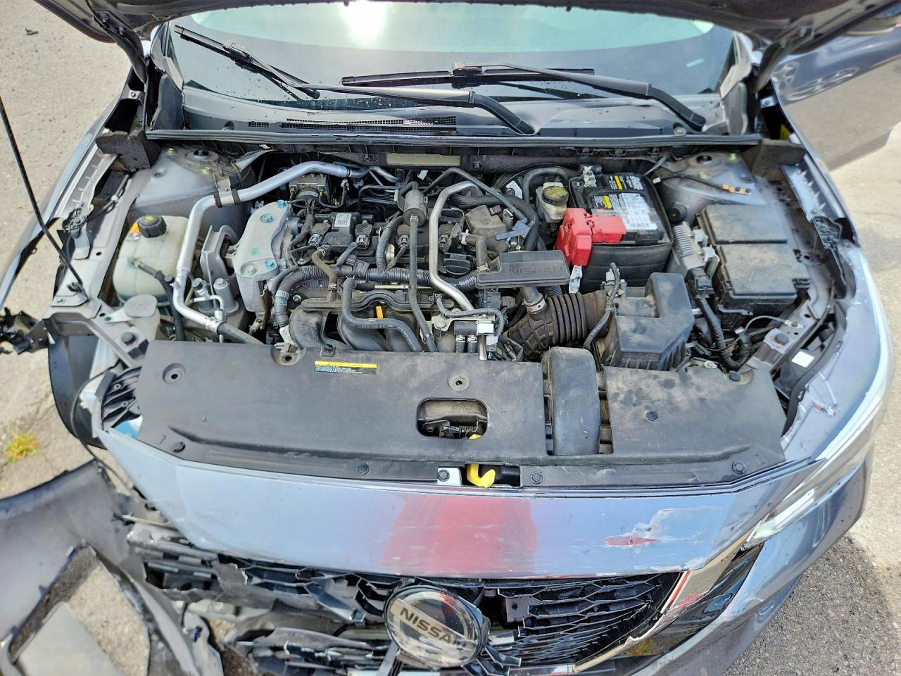 2021 Nissan Sentra Sr Серый vin: 3N1AB8DV4MY201966