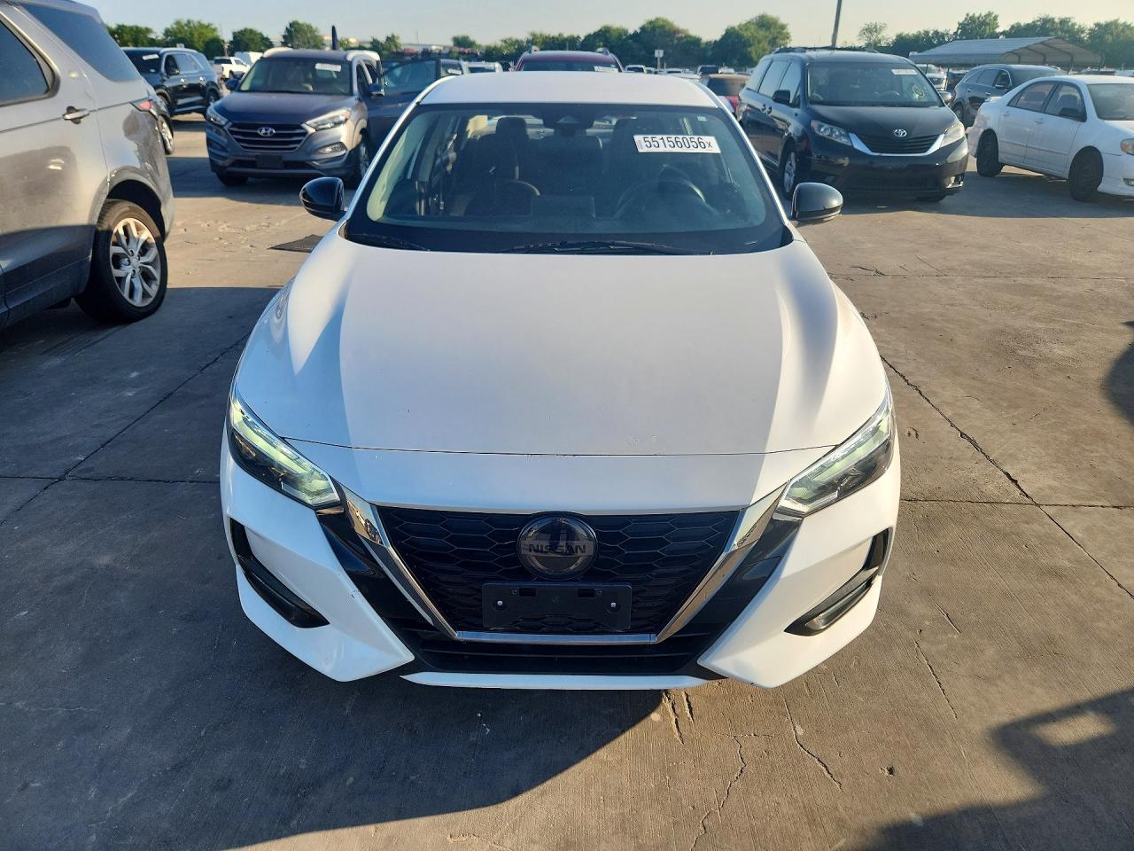 2021 Nissan Sentra Sr White vin: 3N1AB8DV4MY286999