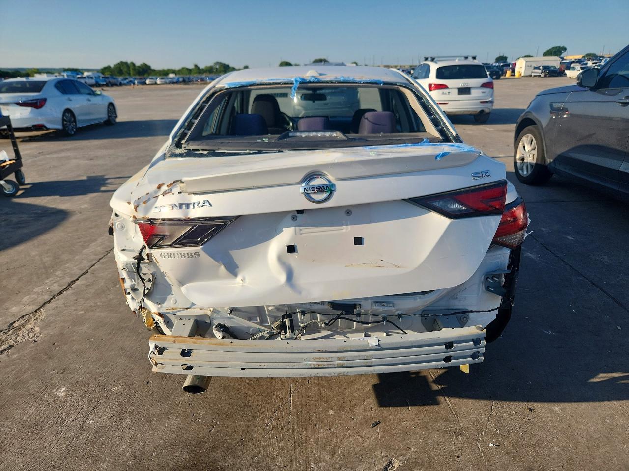 2021 Nissan Sentra Sr White vin: 3N1AB8DV4MY286999