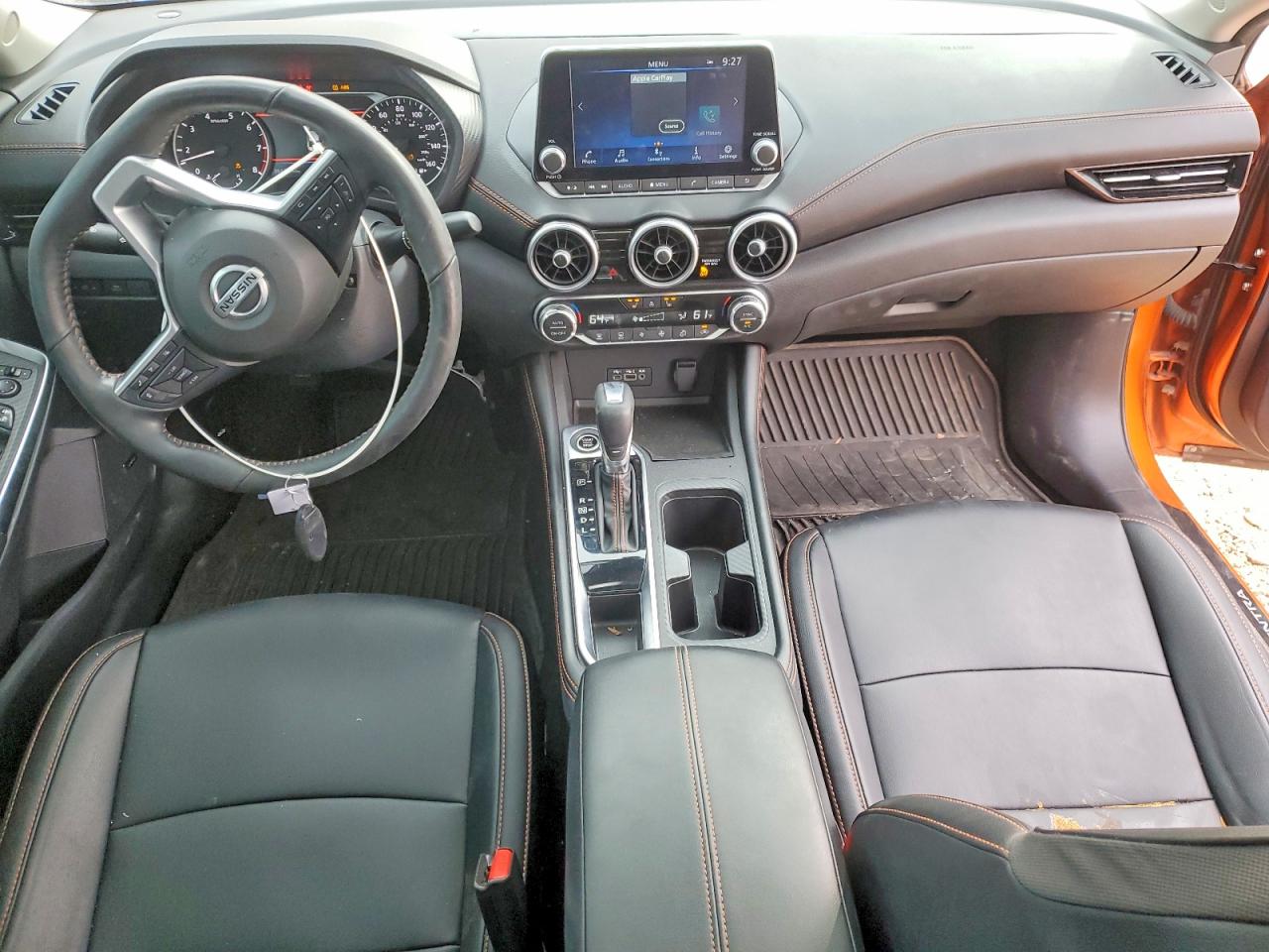 2021 Nissan Sentra Sr Orange vin: 3N1AB8DV4MY332167