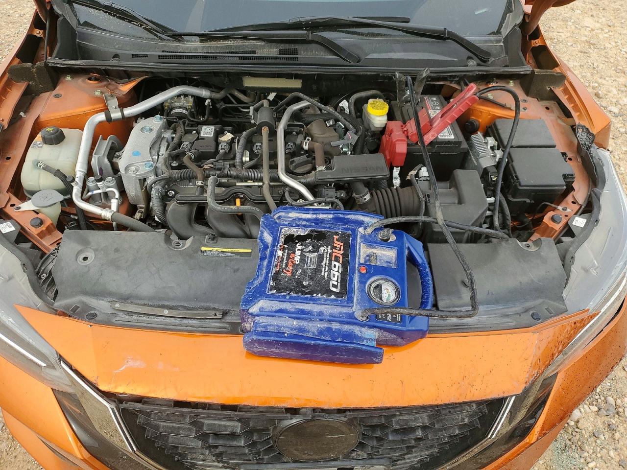 2021 Nissan Sentra Sr Orange vin: 3N1AB8DV4MY332167