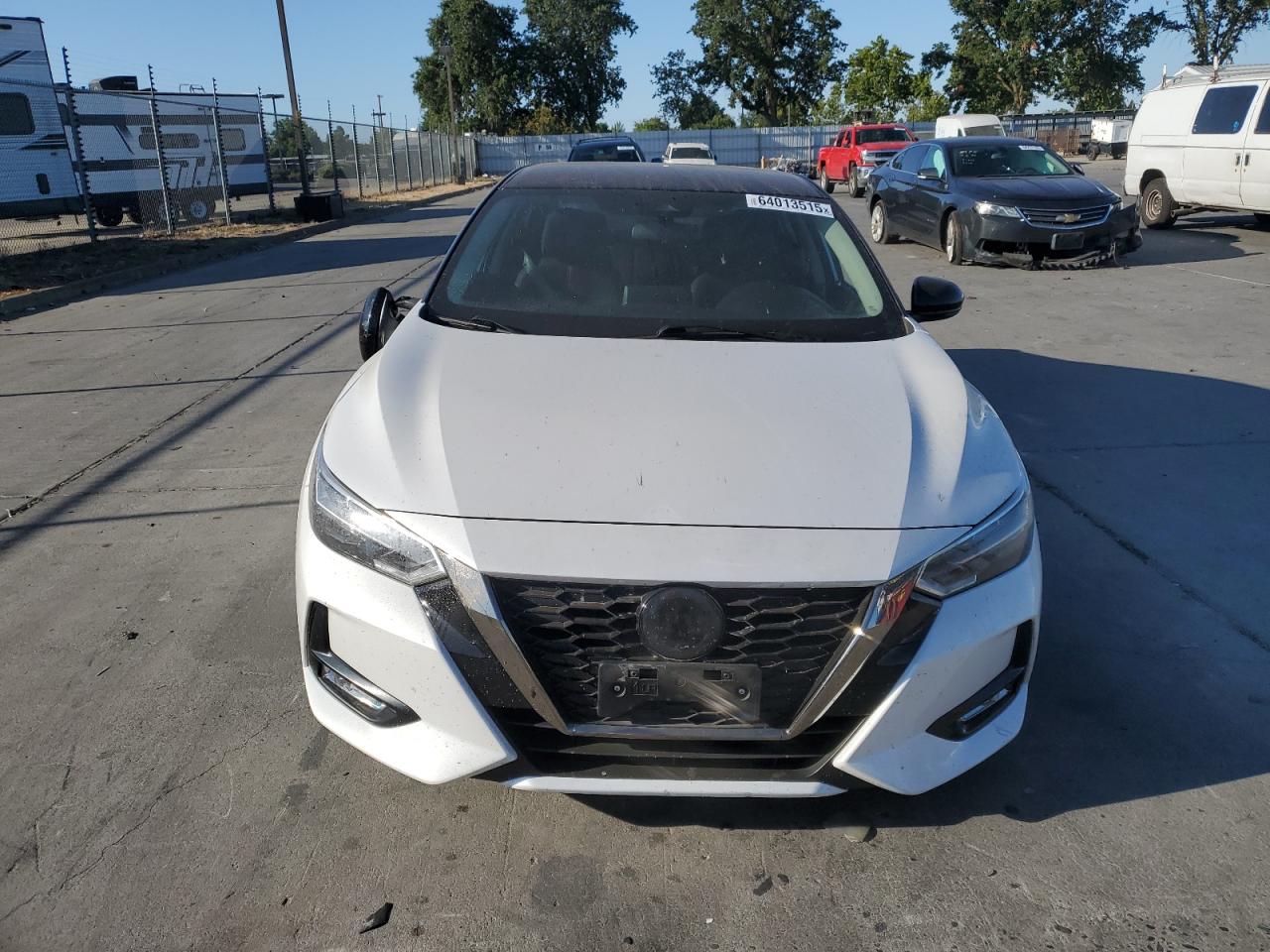 2022 Nissan Sentra Sr White vin: 3N1AB8DV4NY234693