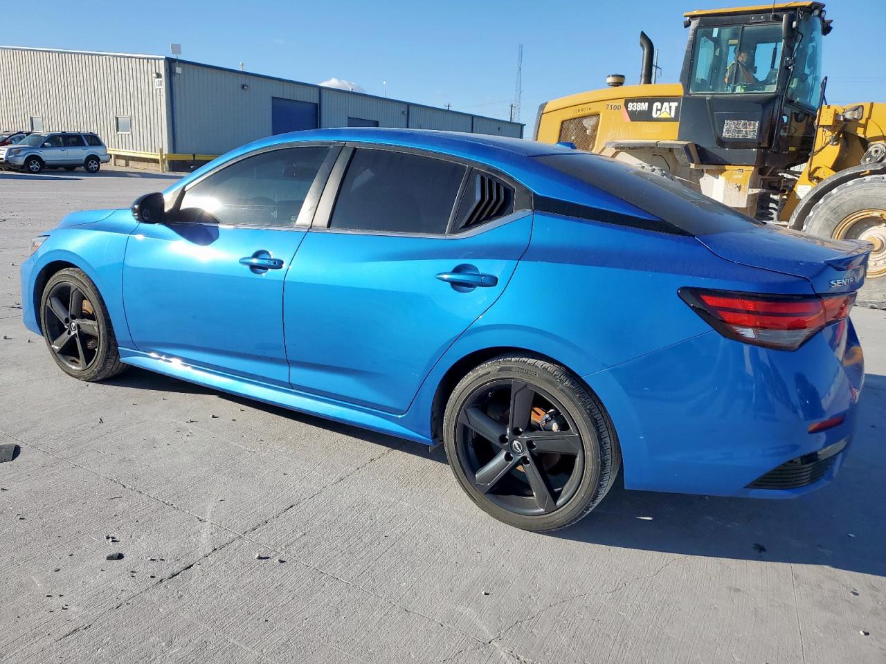 2024 Nissan Sentra Sr Blue vin: 3N1AB8DV4RY295175