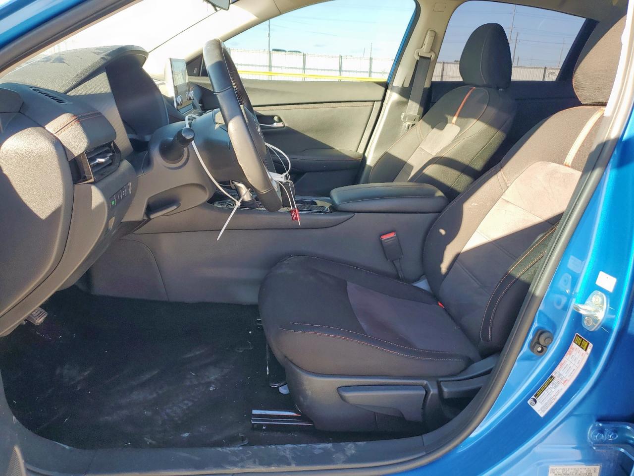 2024 Nissan Sentra Sr Blue vin: 3N1AB8DV4RY295175