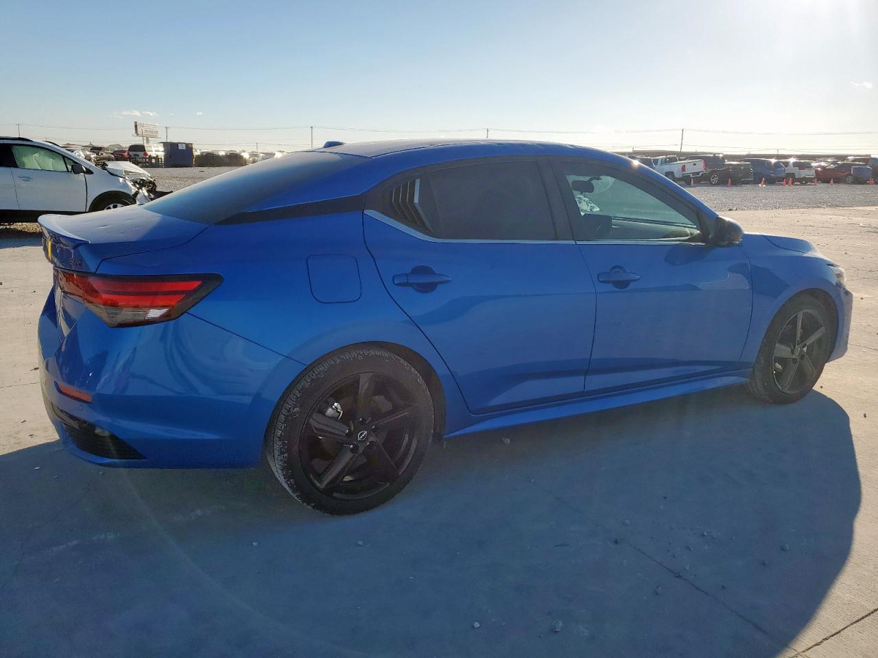 2024 Nissan Sentra Sr Blue vin: 3N1AB8DV4RY295175