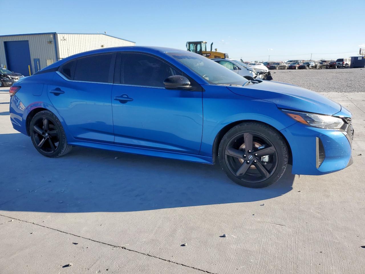 2024 Nissan Sentra Sr Blue vin: 3N1AB8DV4RY295175
