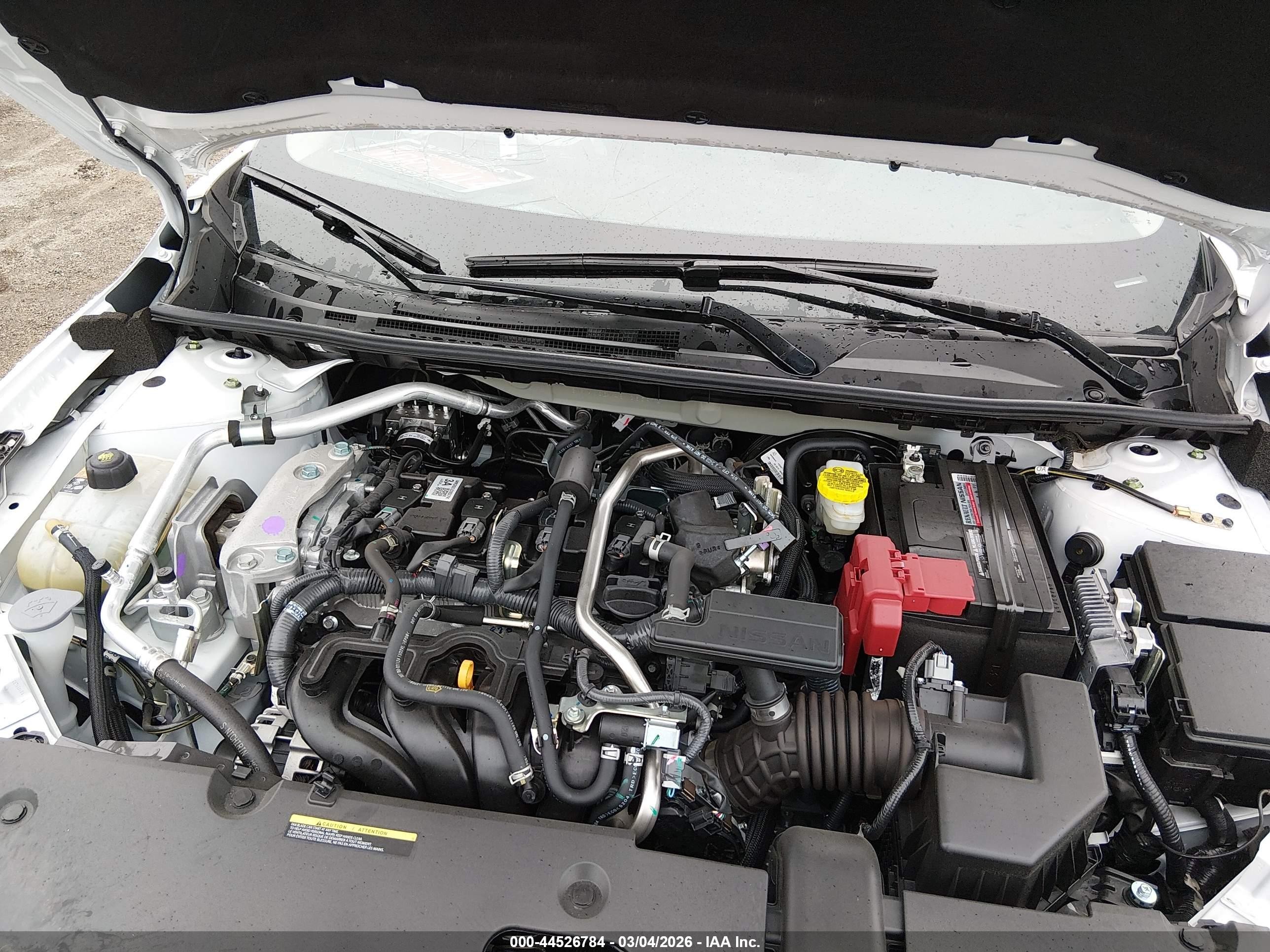 2025 Nissan Sentra Sr White vin: 3N1AB8DV4SY365912