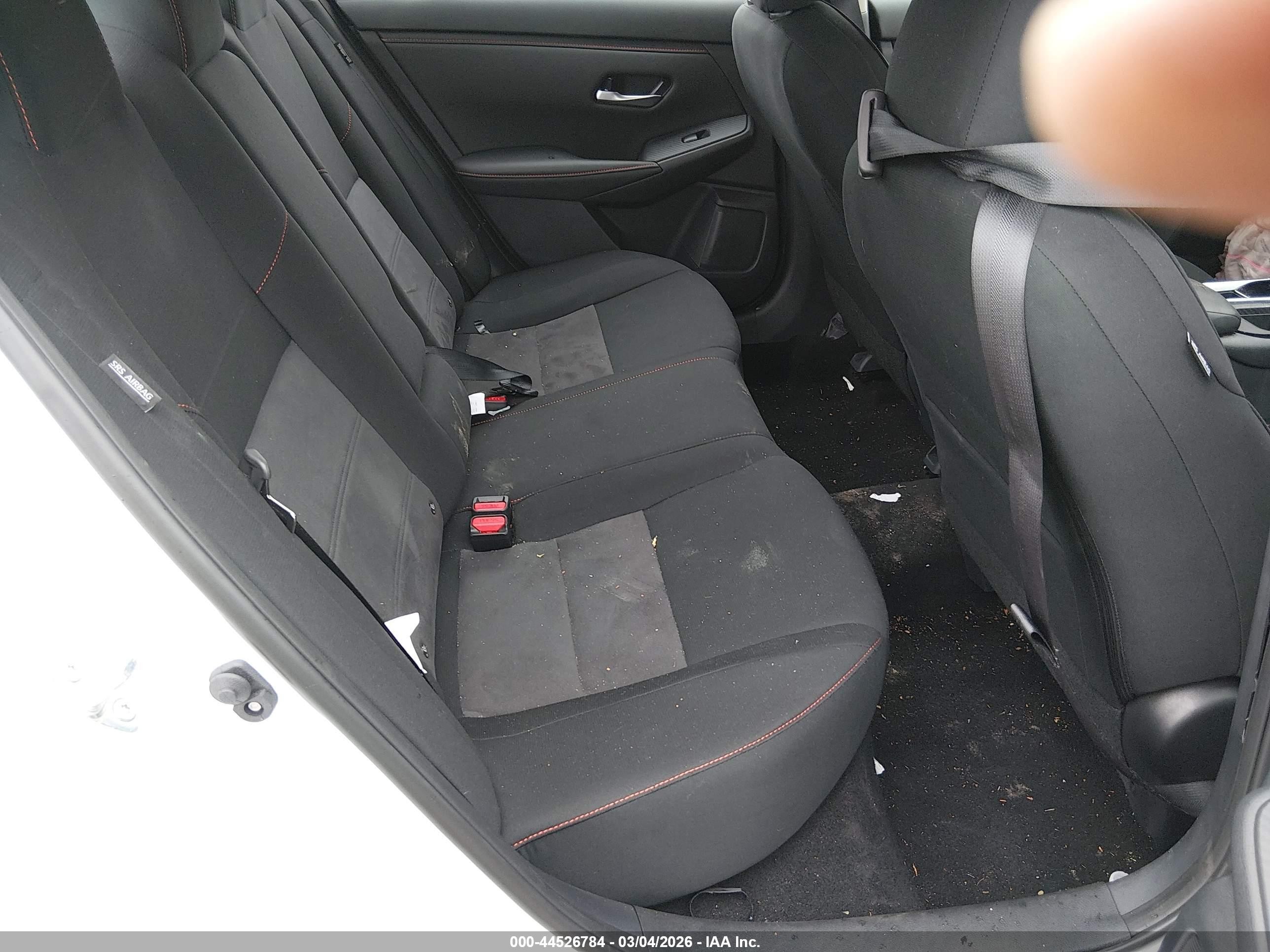 2025 Nissan Sentra Sr White vin: 3N1AB8DV4SY365912