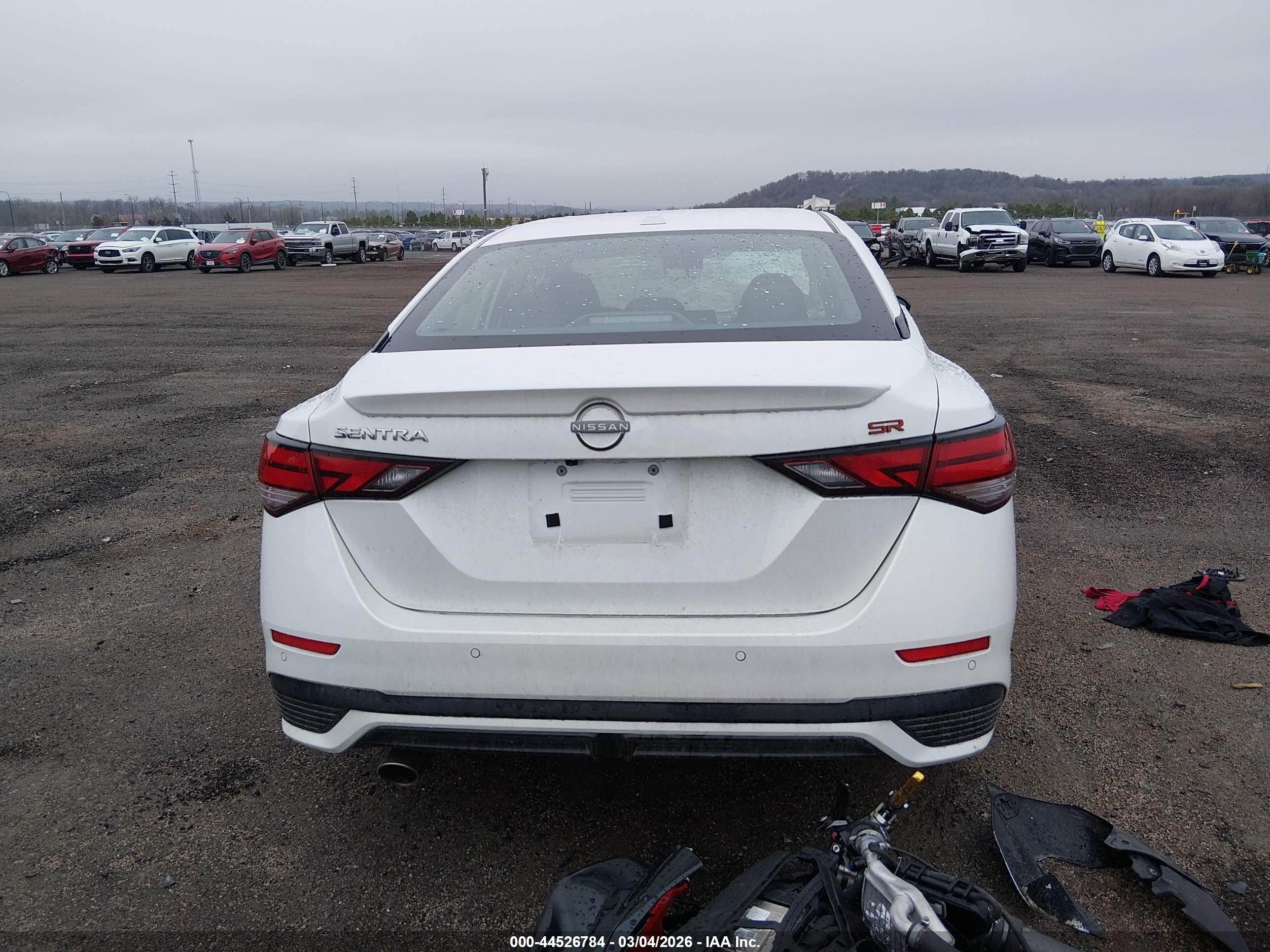2025 Nissan Sentra Sr White vin: 3N1AB8DV4SY365912