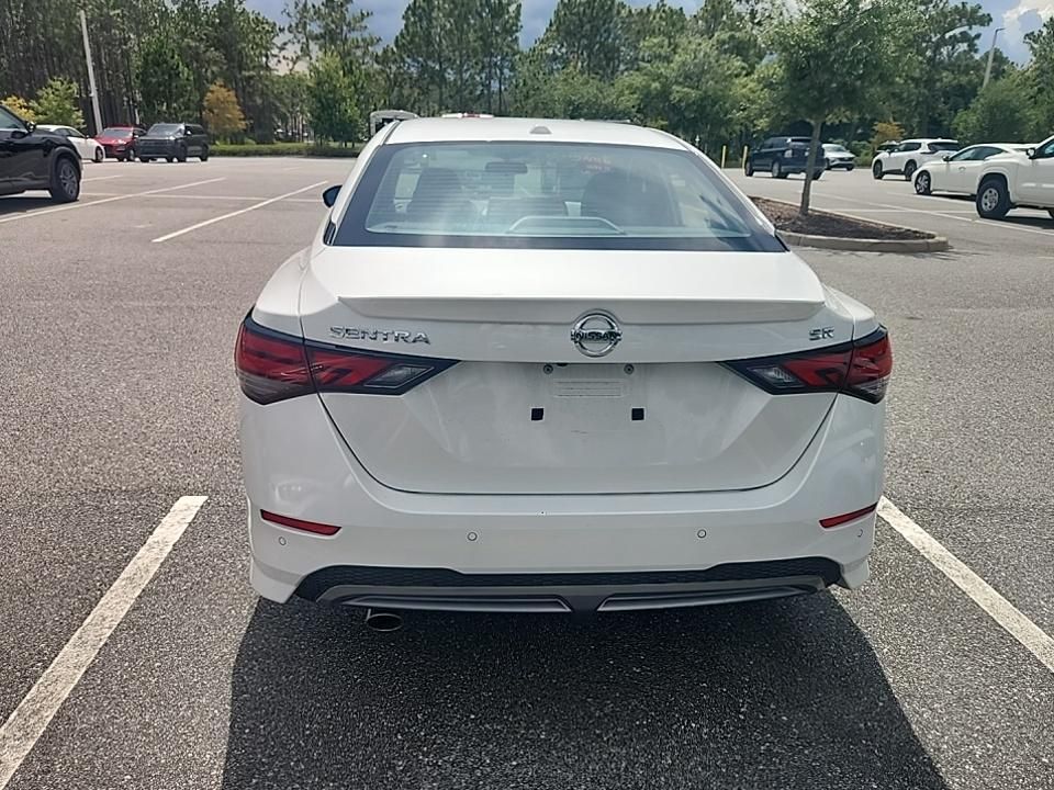 2023 Nissan Sentra Sr Белый vin: 3N1AB8DV5PY313793