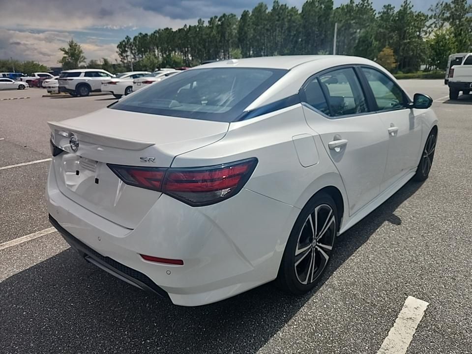 2023 Nissan Sentra Sr Белый vin: 3N1AB8DV5PY313793