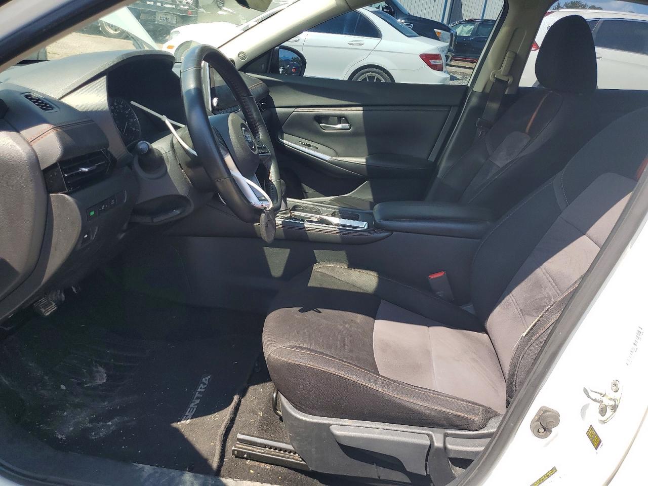 2022 Nissan Sentra Sr Белый vin: 3N1AB8DV6NY219967