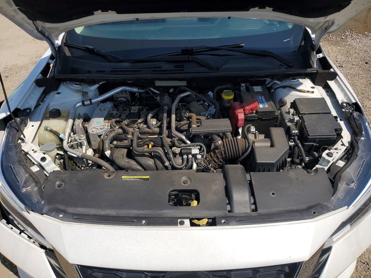 2022 Nissan Sentra Sr Белый vin: 3N1AB8DV6NY219967