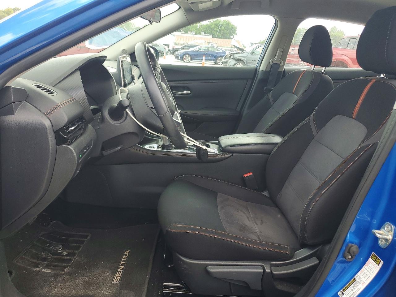 2020 Nissan Sentra Sr Синий vin: 3N1AB8DV7LY271671