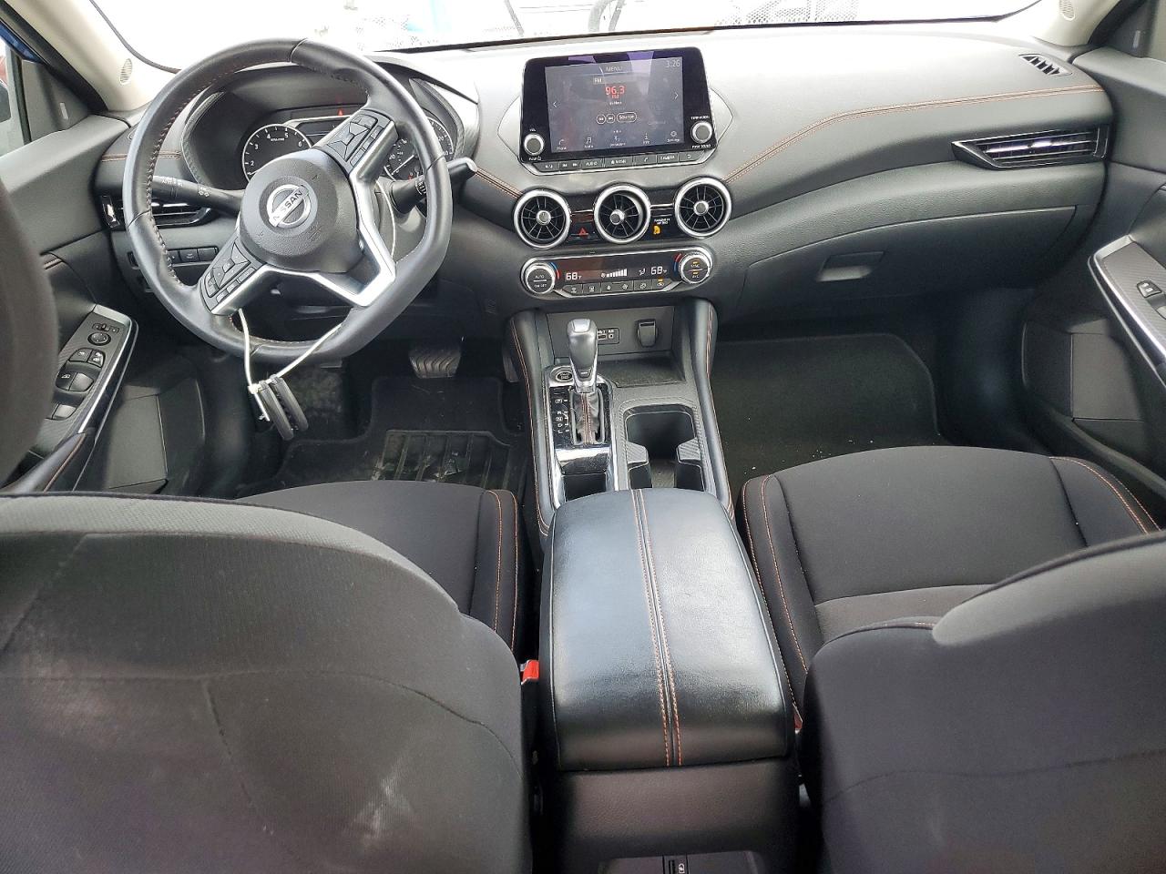 2020 Nissan Sentra Sr Синий vin: 3N1AB8DV7LY271671