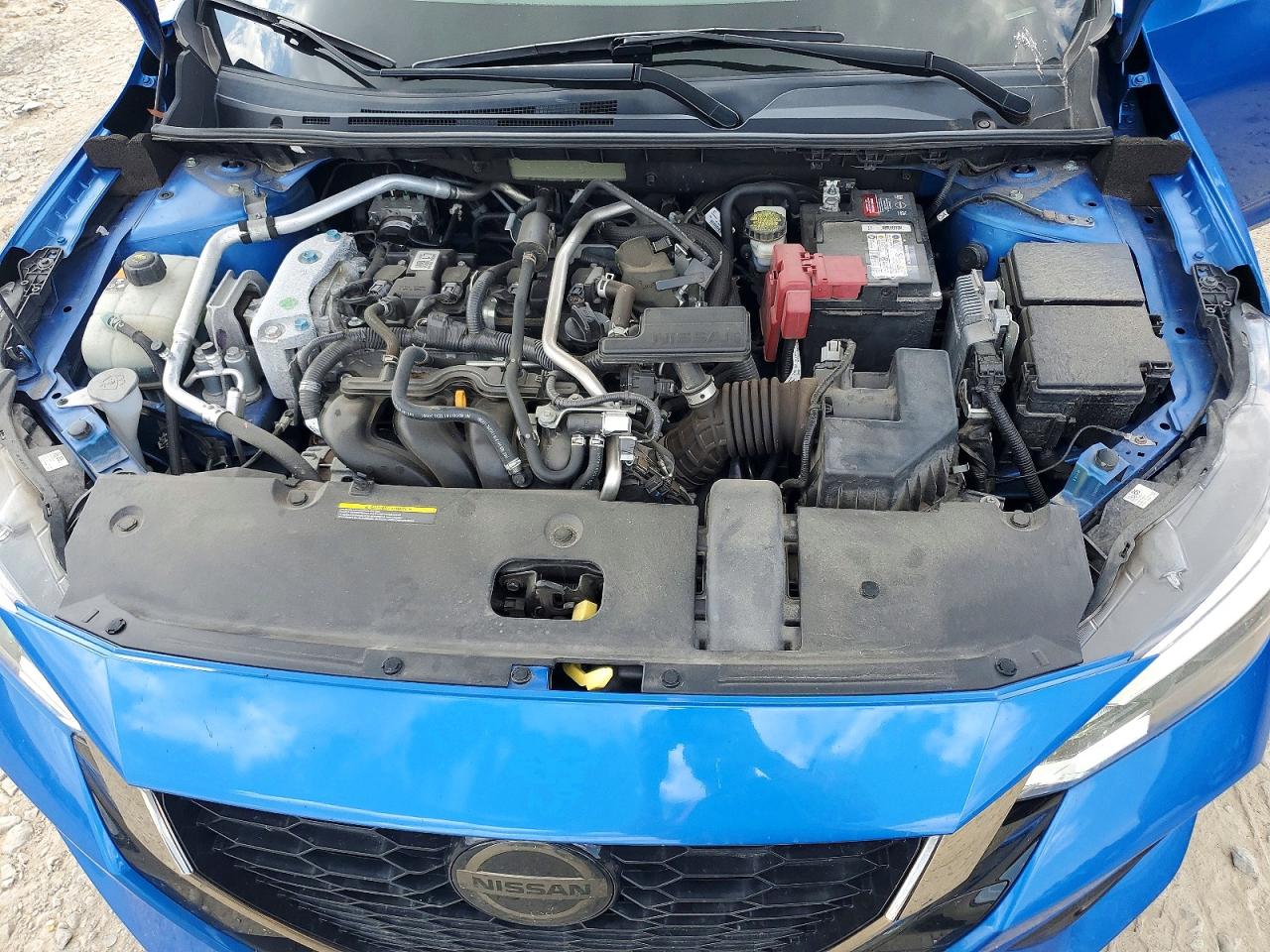 2020 Nissan Sentra Sr Синий vin: 3N1AB8DV7LY271671