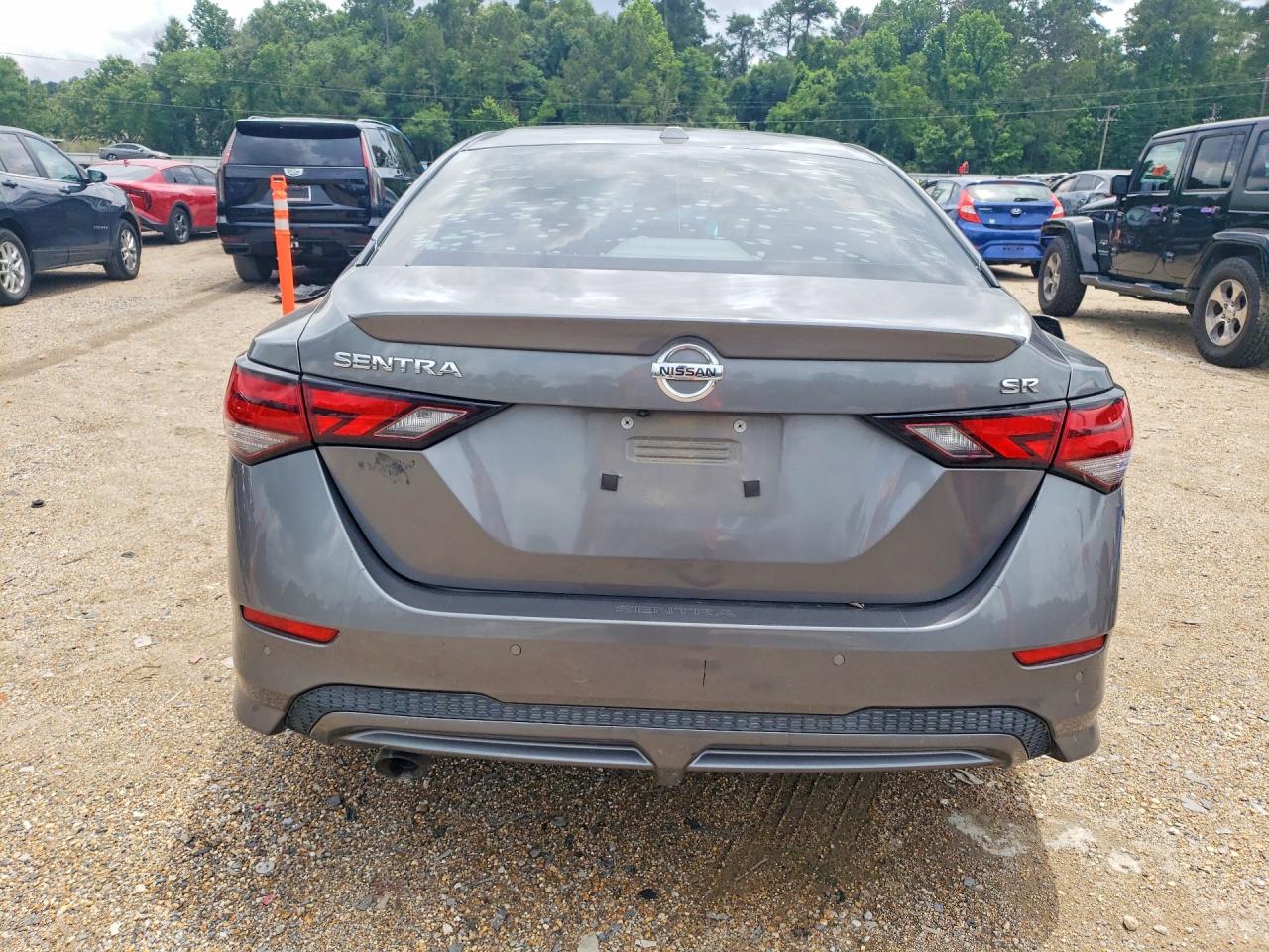 2021 Nissan Sentra Sr Gray vin: 3N1AB8DV7MY260414