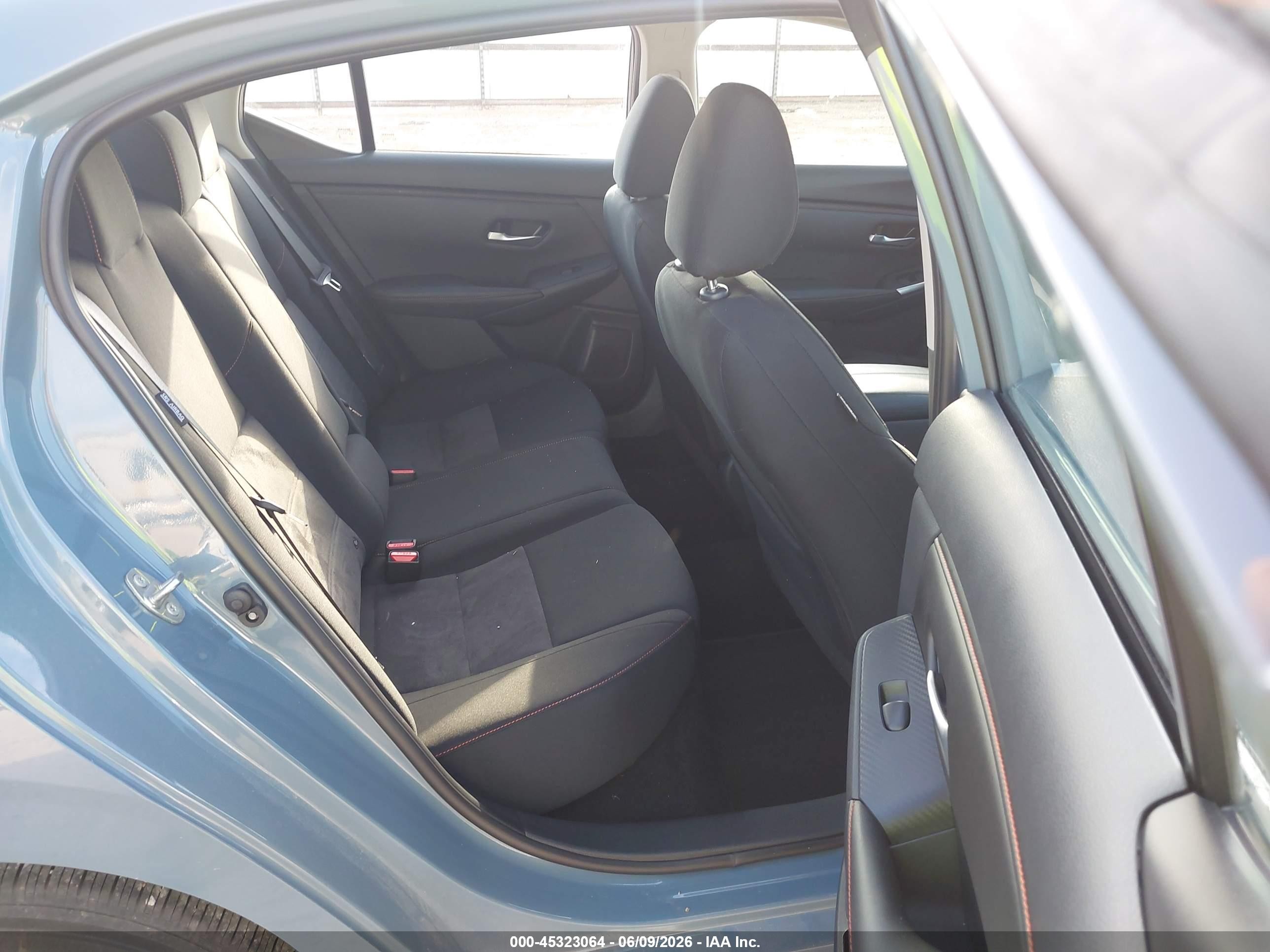 2025 Nissan Sentra Sr Gray vin: 3N1AB8DV7SY356749