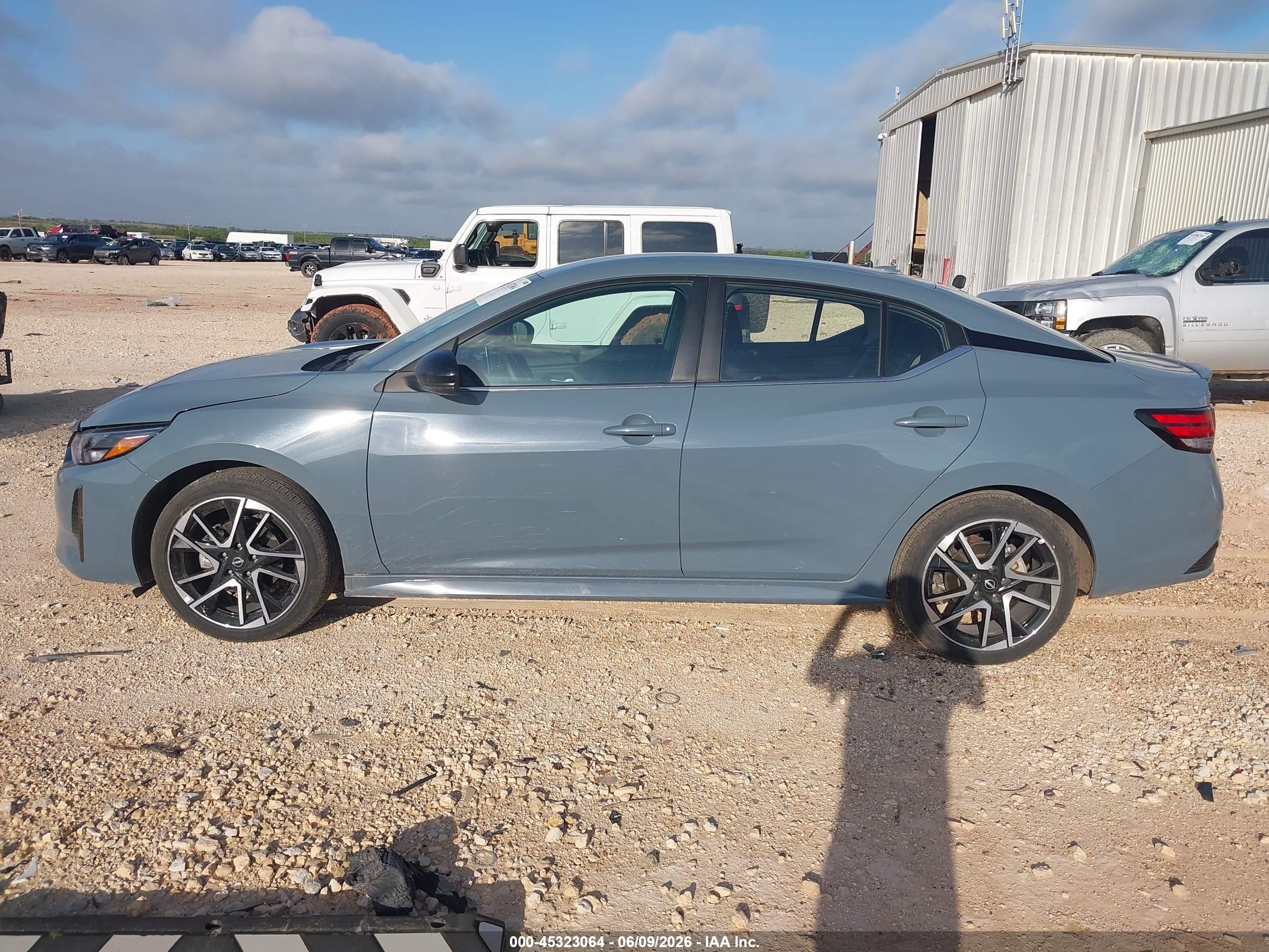 2025 Nissan Sentra Sr Gray vin: 3N1AB8DV7SY356749