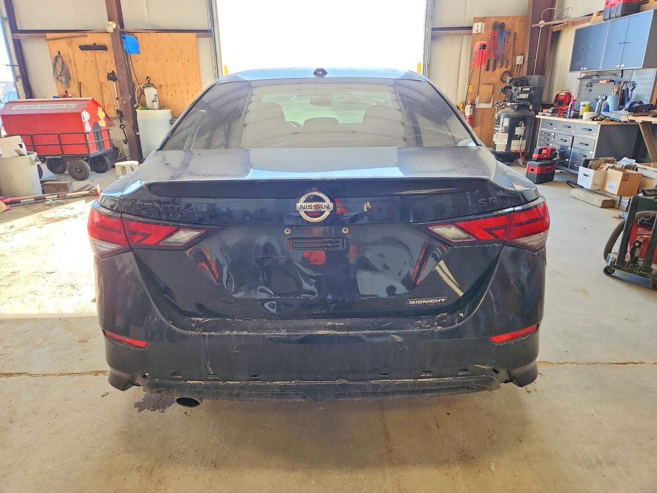 2022 Nissan Sentra Sr Black vin: 3N1AB8DV8NY250069
