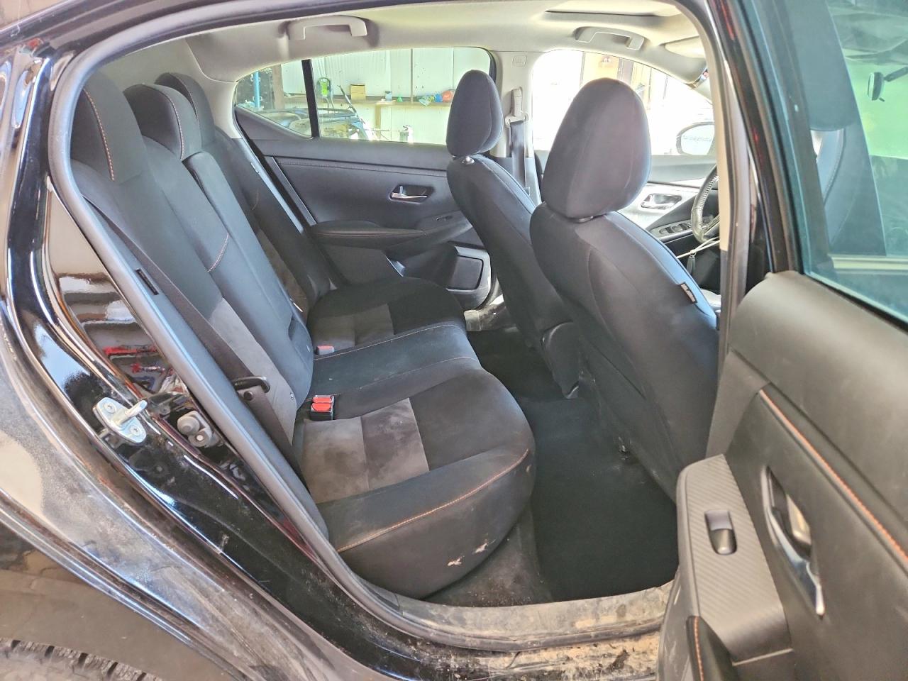 2022 Nissan Sentra Sr Black vin: 3N1AB8DV8NY250069