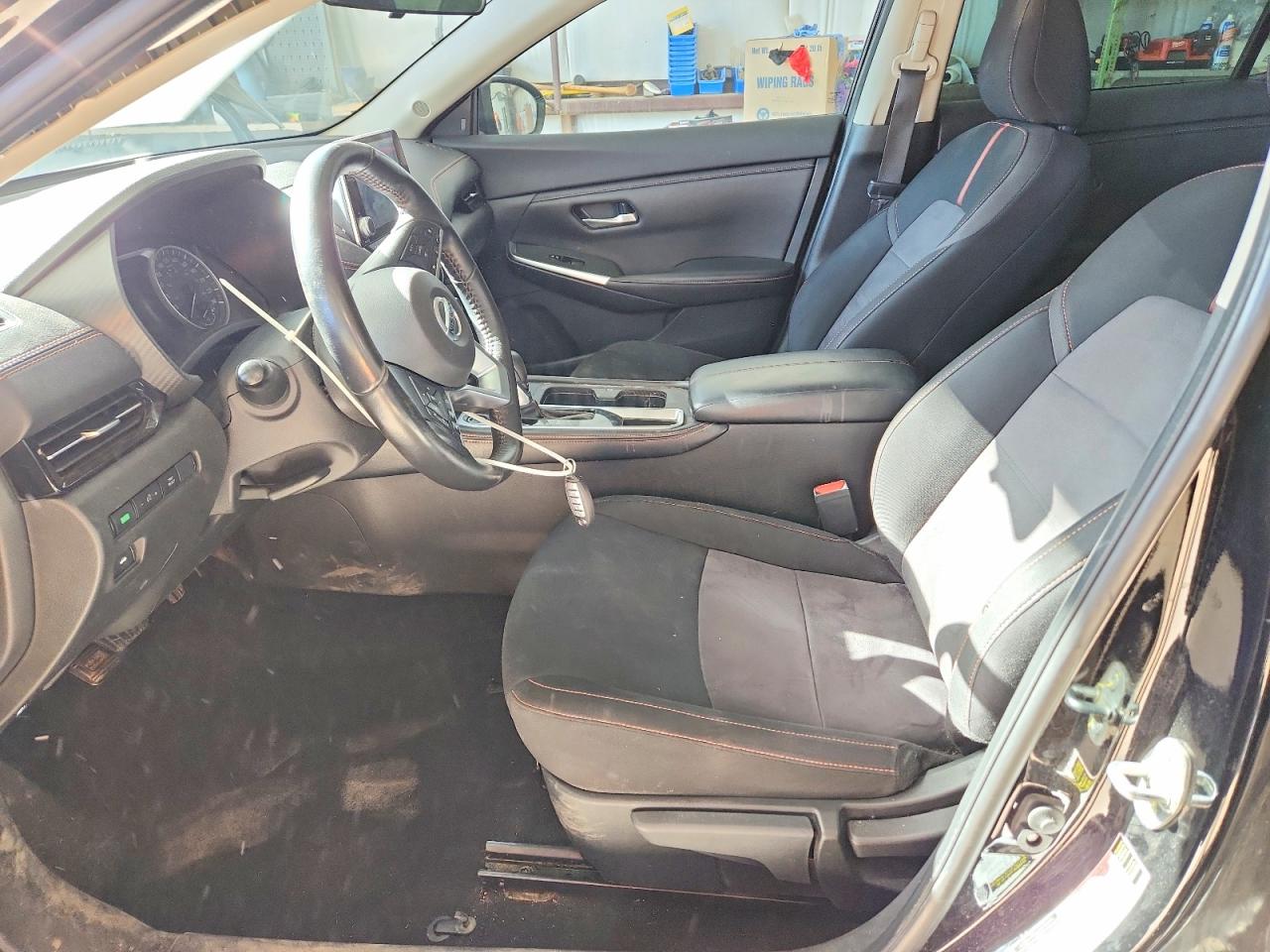 2022 Nissan Sentra Sr Black vin: 3N1AB8DV8NY250069