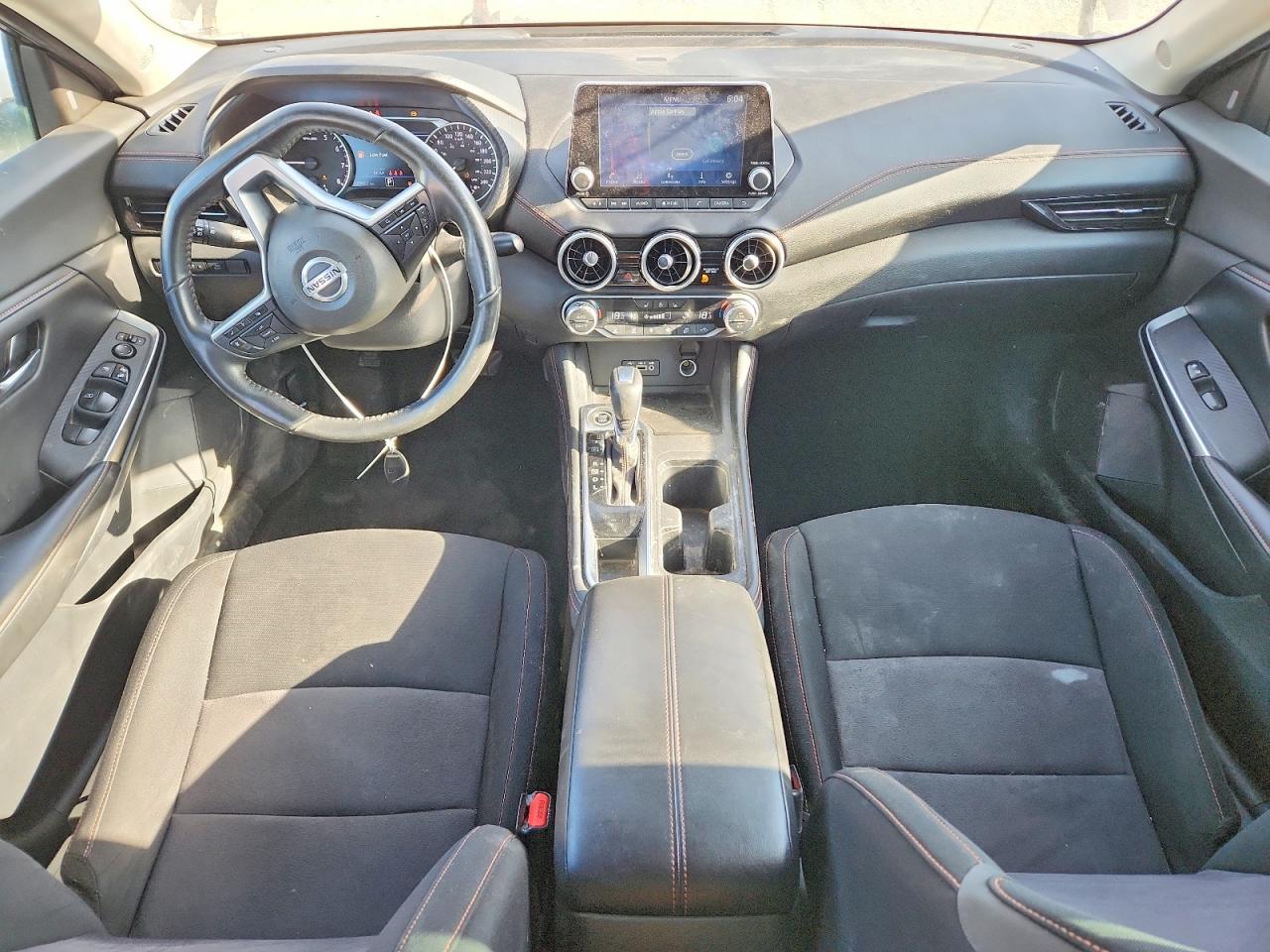 2022 Nissan Sentra Sr Black vin: 3N1AB8DV8NY250069