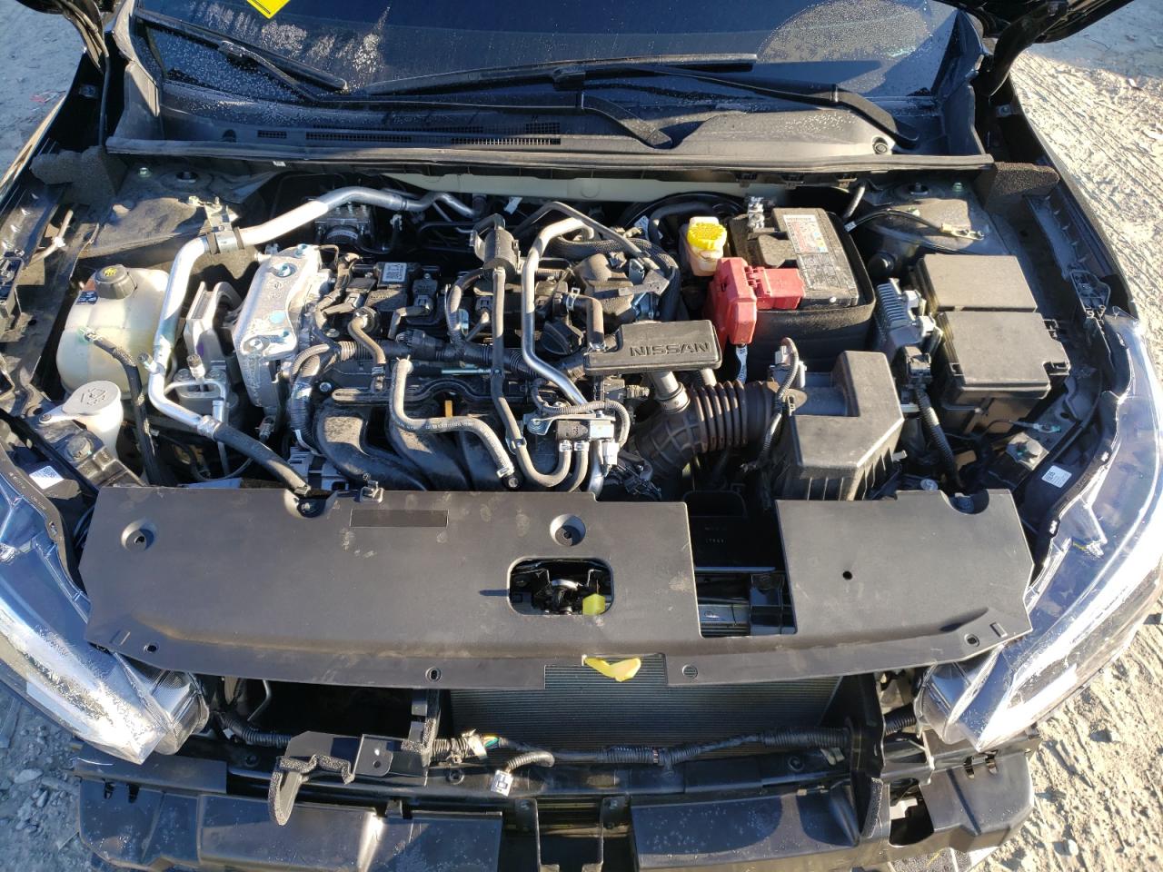 2023 Nissan Sentra Sr Черный vin: 3N1AB8DV8PY235171