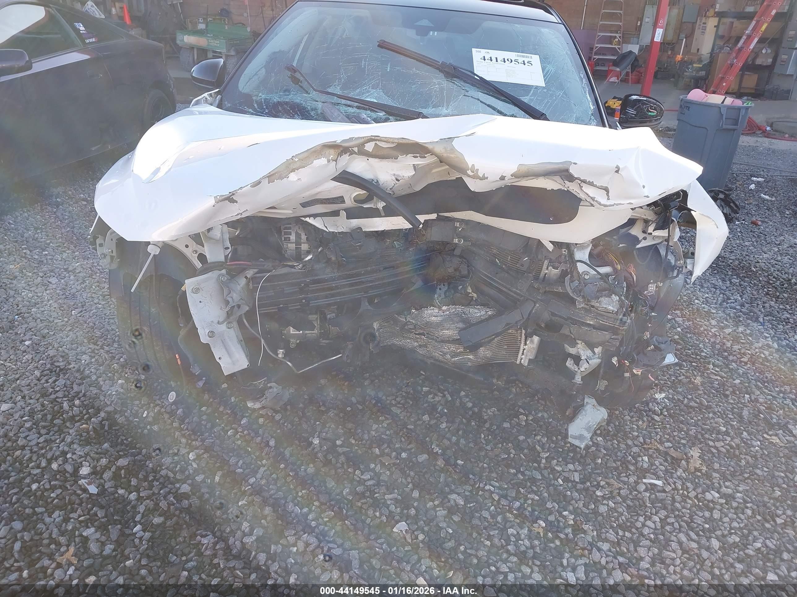 2023 Nissan Sentra Sr Xtronic Cvt Белый vin: 3N1AB8DV8PY312881