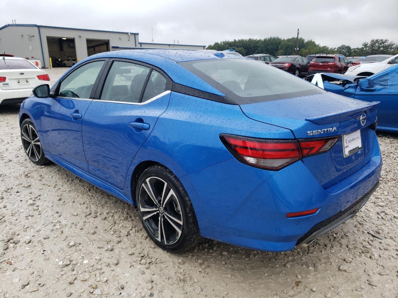 2023 Nissan Sentra Sr Blue vin: 3N1AB8DV8PY322648