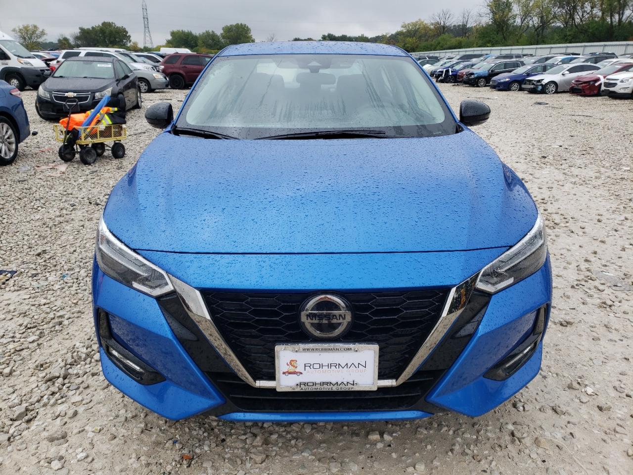 2023 Nissan Sentra Sr Blue vin: 3N1AB8DV8PY322648