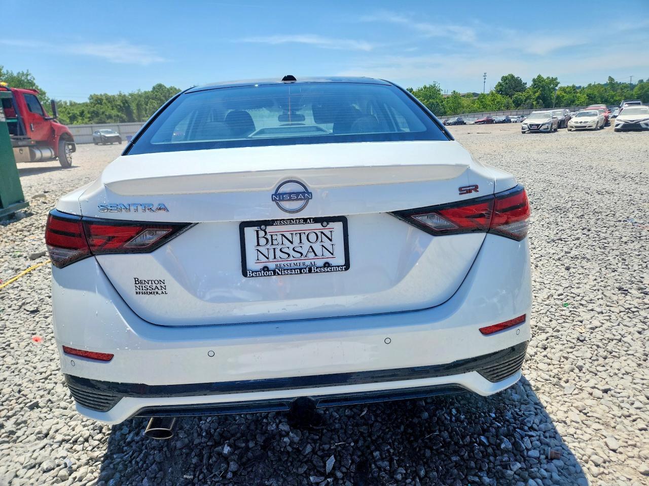 2025 Nissan Sentra Sr White vin: 3N1AB8DV8SY386424