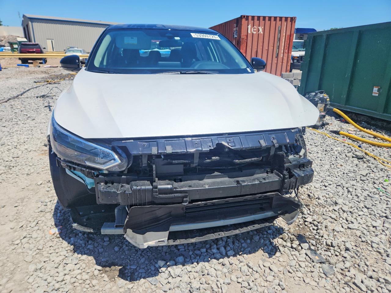 2025 Nissan Sentra Sr White vin: 3N1AB8DV8SY386424
