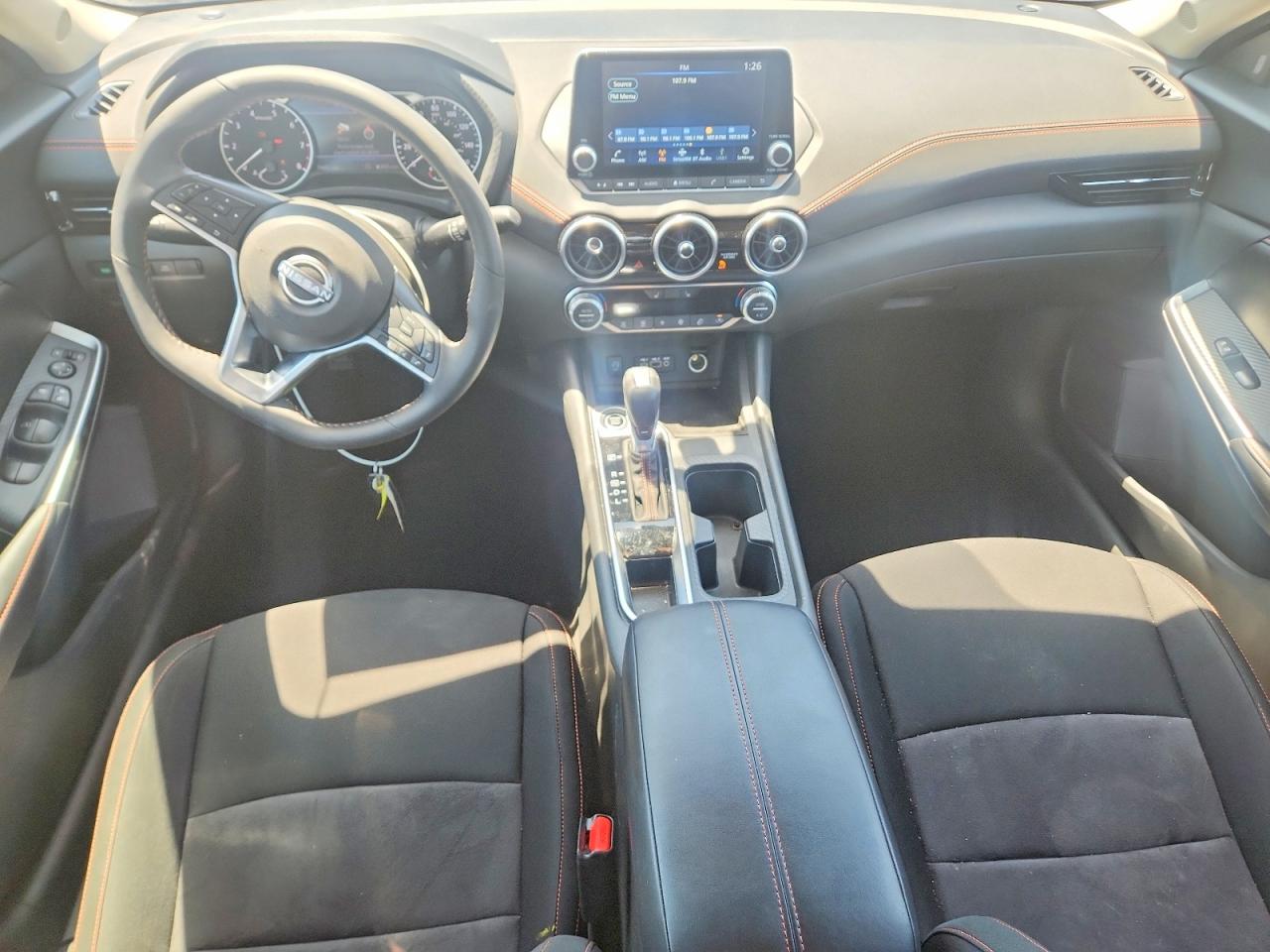 2025 Nissan Sentra Sr White vin: 3N1AB8DV8SY386424