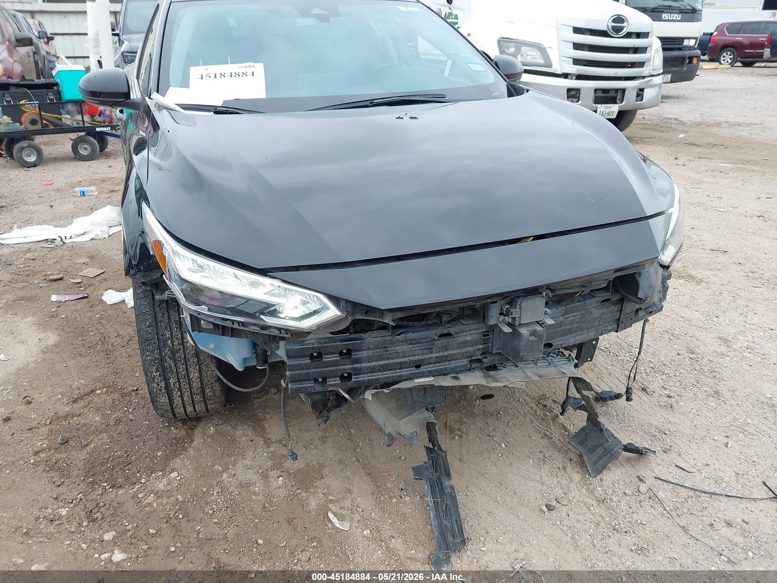 2022 Nissan Sentra Sr Xtronic Cvt Черный vin: 3N1AB8DV9NY303359