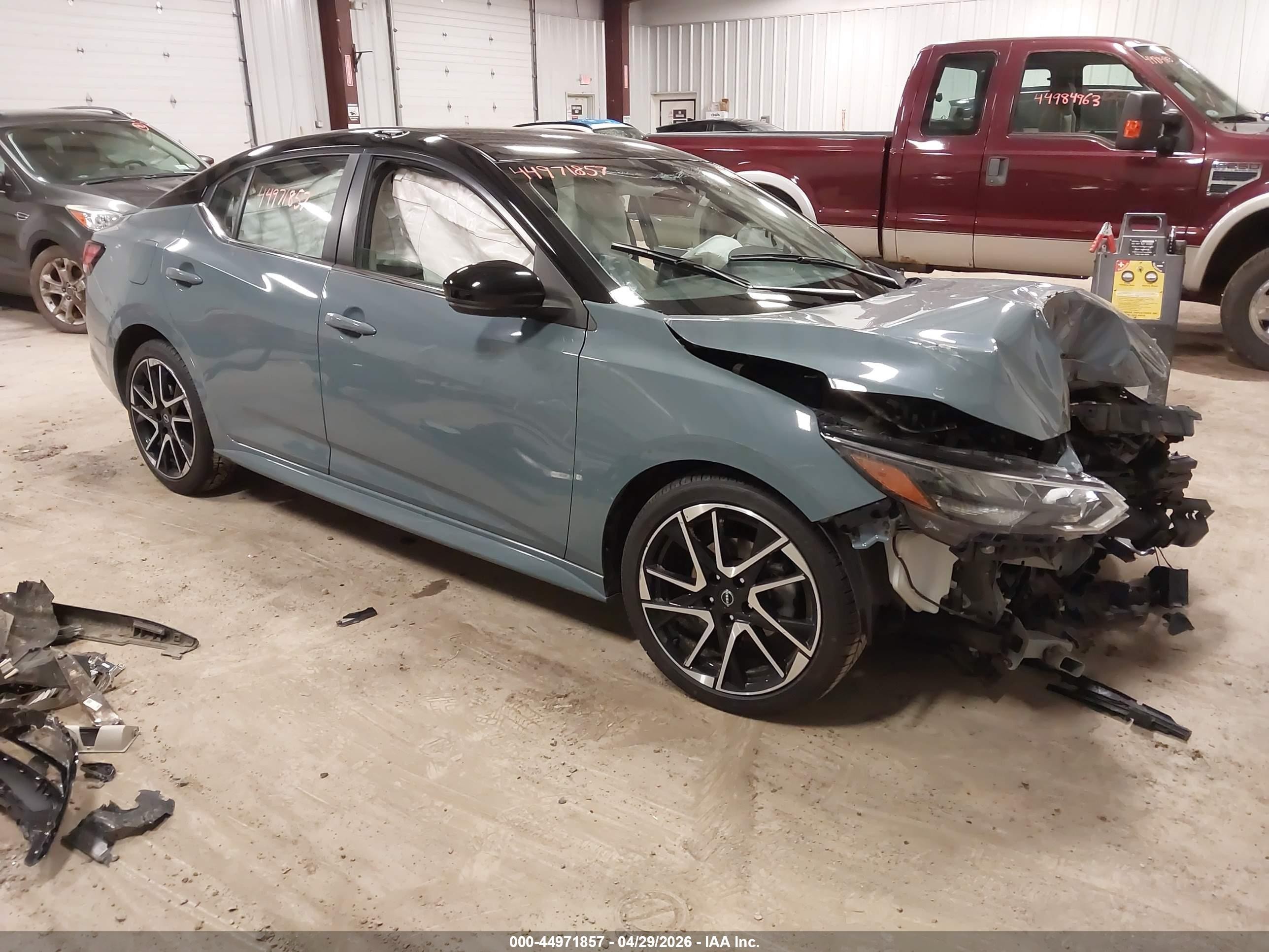 2024 Nissan Sentra Sr Xtronic Cvt Blue vin: 3N1AB8DV9RY290036