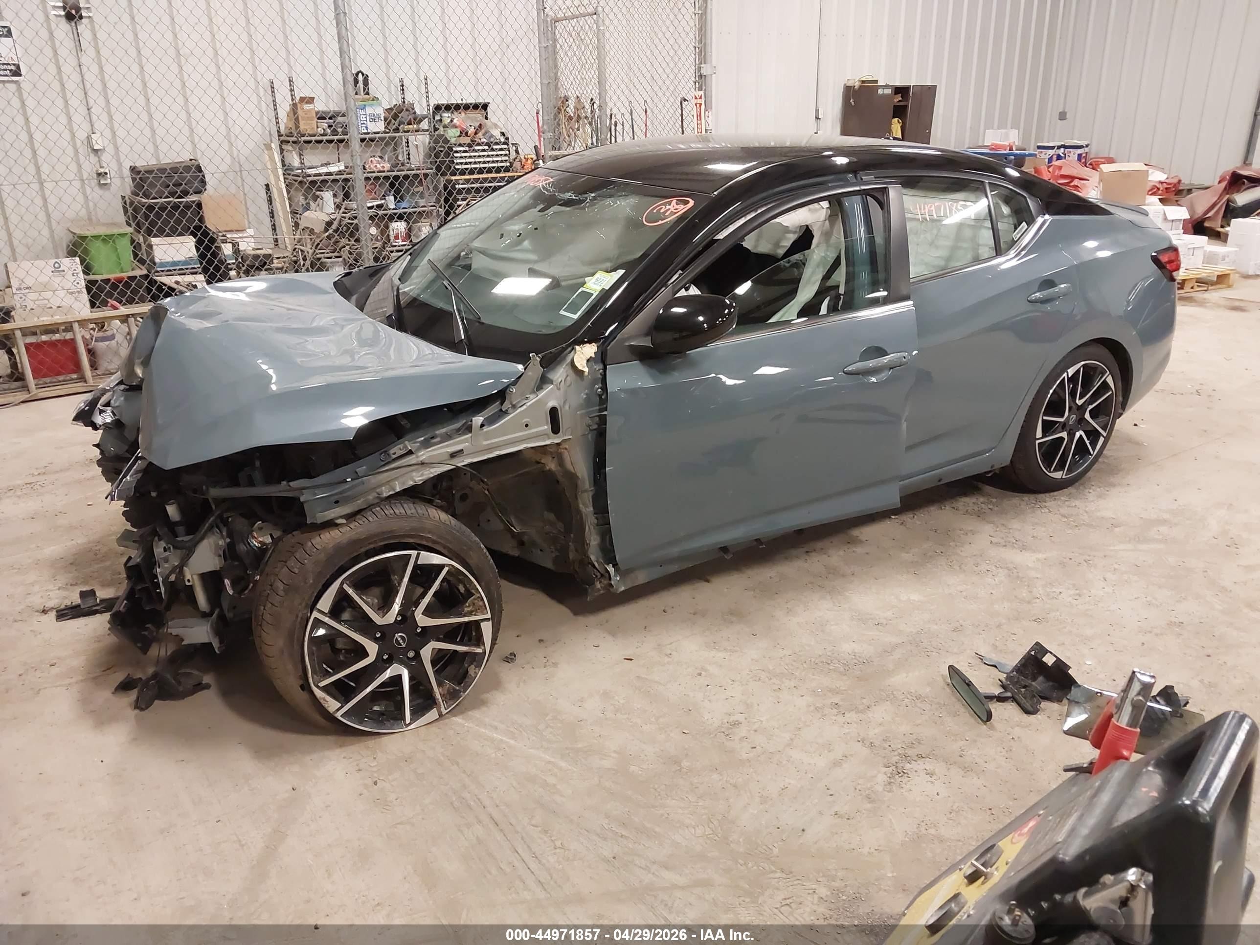 2024 Nissan Sentra Sr Xtronic Cvt Blue vin: 3N1AB8DV9RY290036