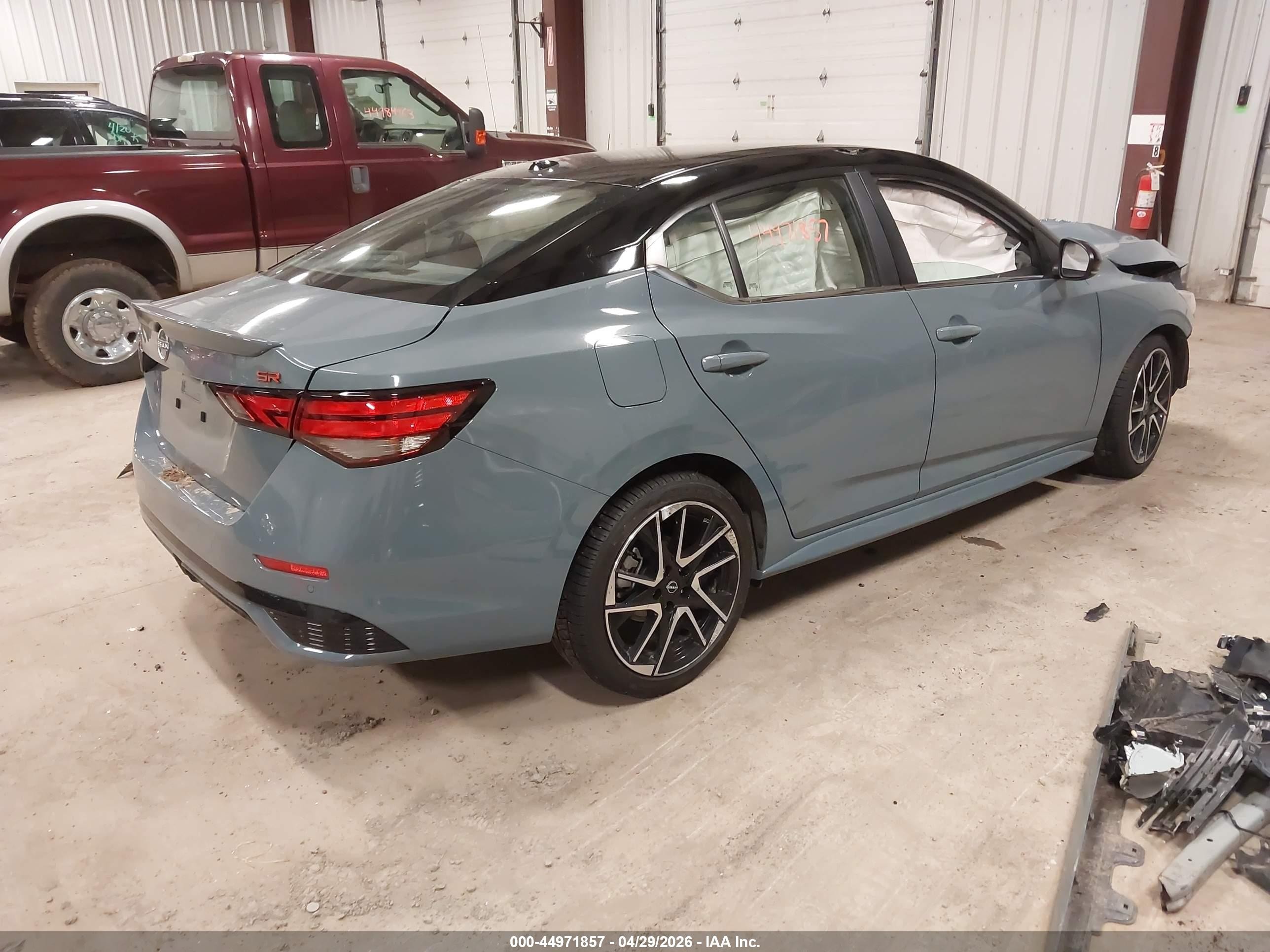 2024 Nissan Sentra Sr Xtronic Cvt Blue vin: 3N1AB8DV9RY290036