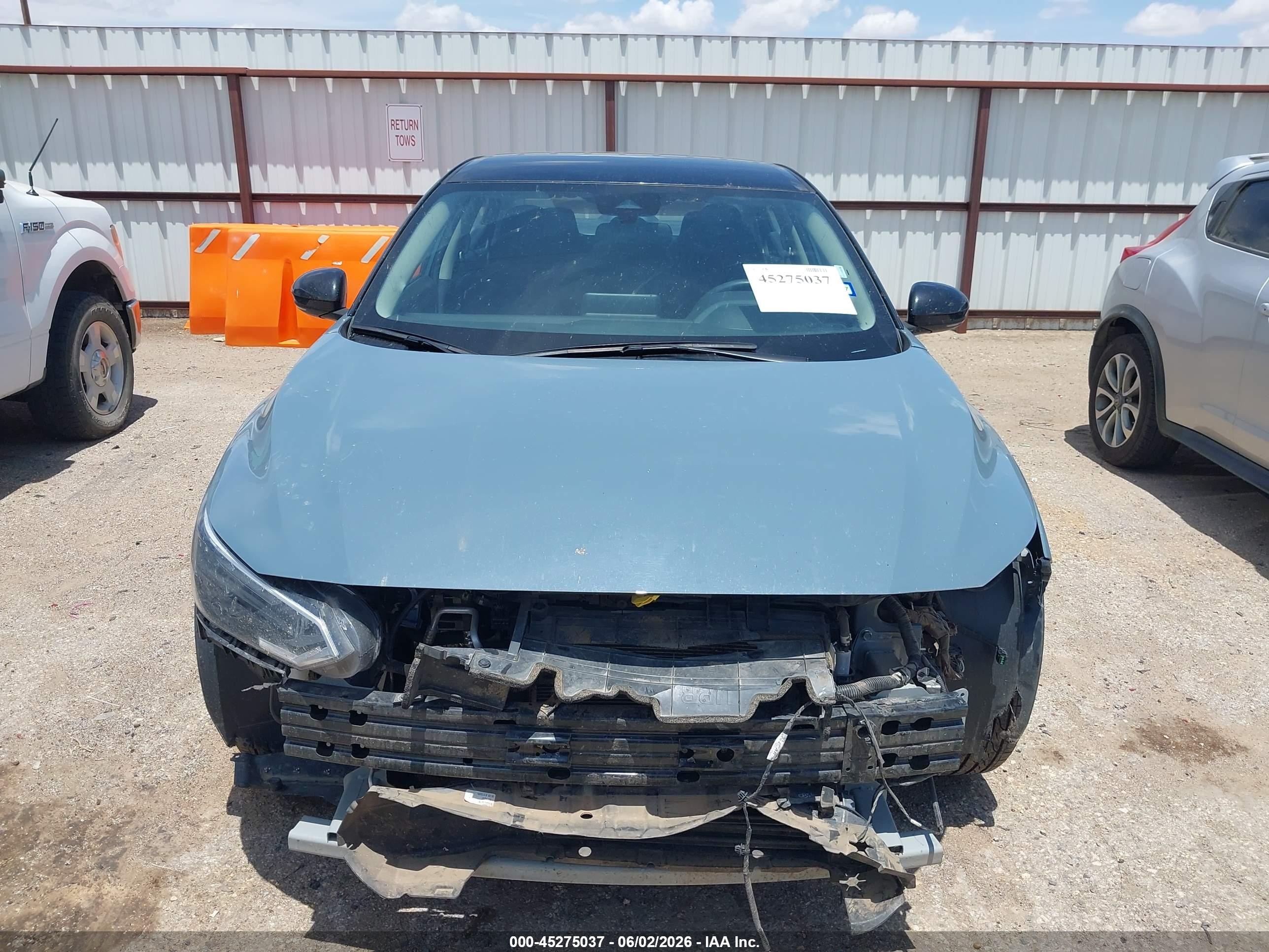 2025 Nissan Sentra Sr Gray vin: 3N1AB8DV9SY286414