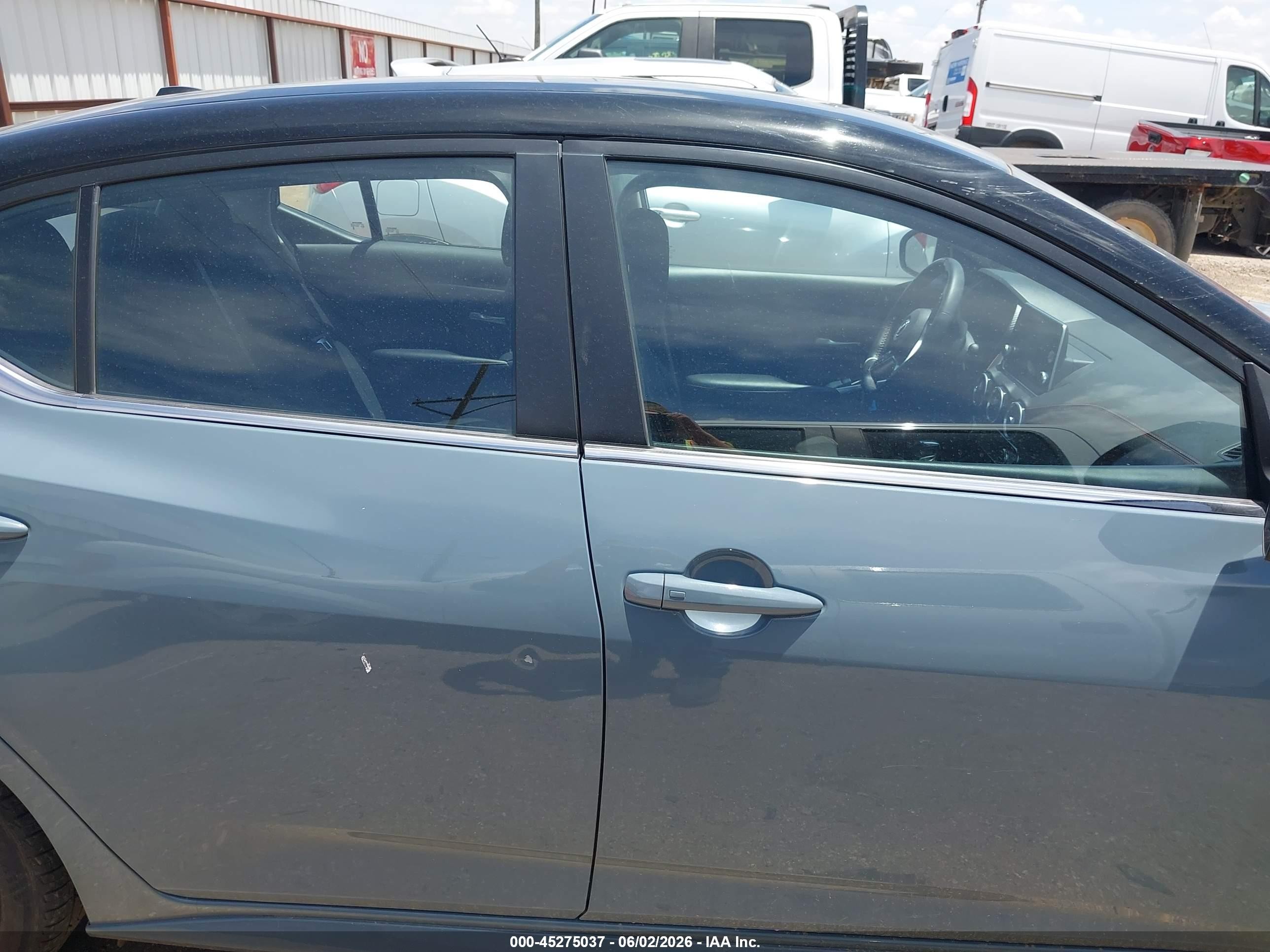 2025 Nissan Sentra Sr Gray vin: 3N1AB8DV9SY286414