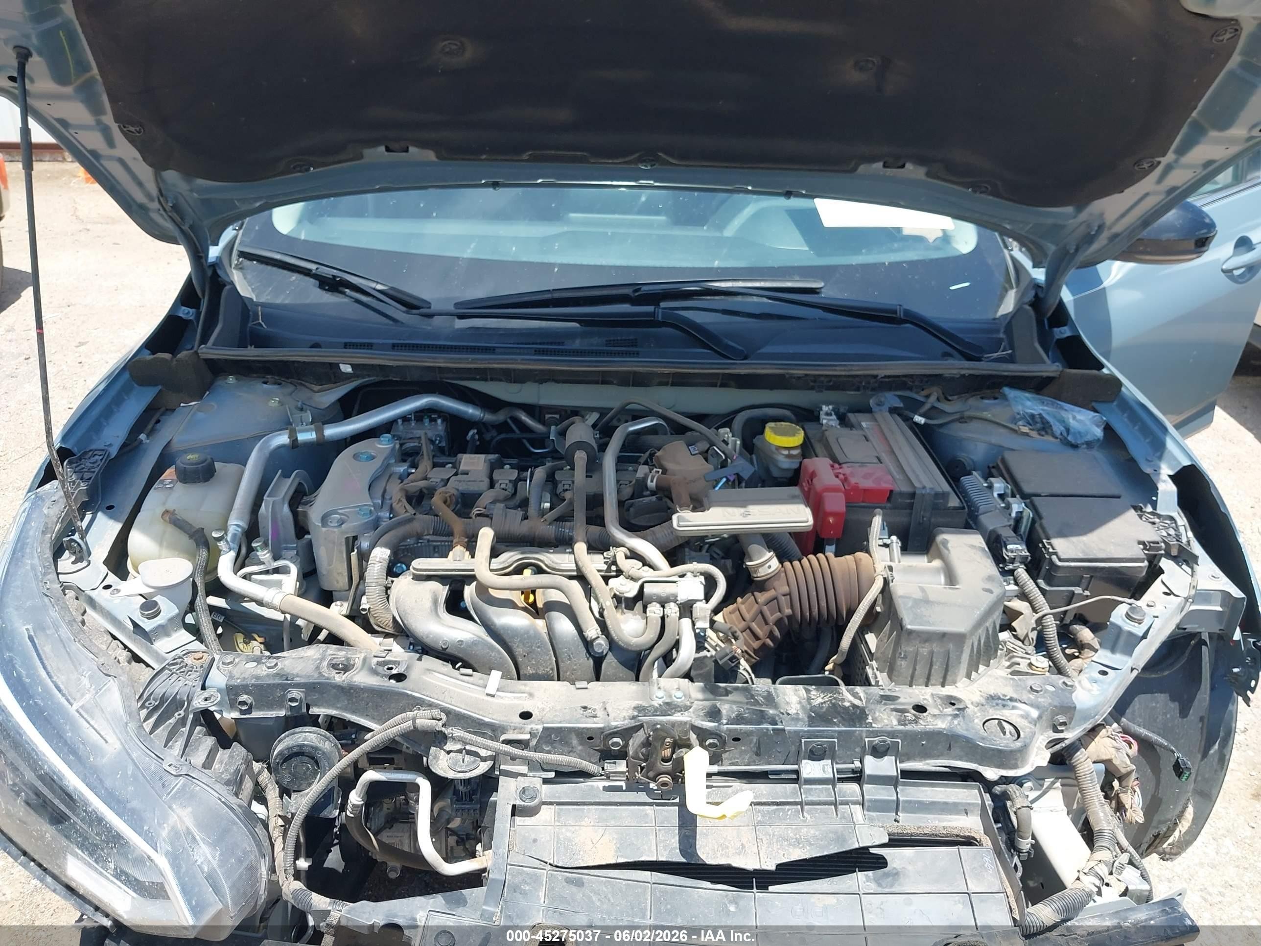 2025 Nissan Sentra Sr Gray vin: 3N1AB8DV9SY286414