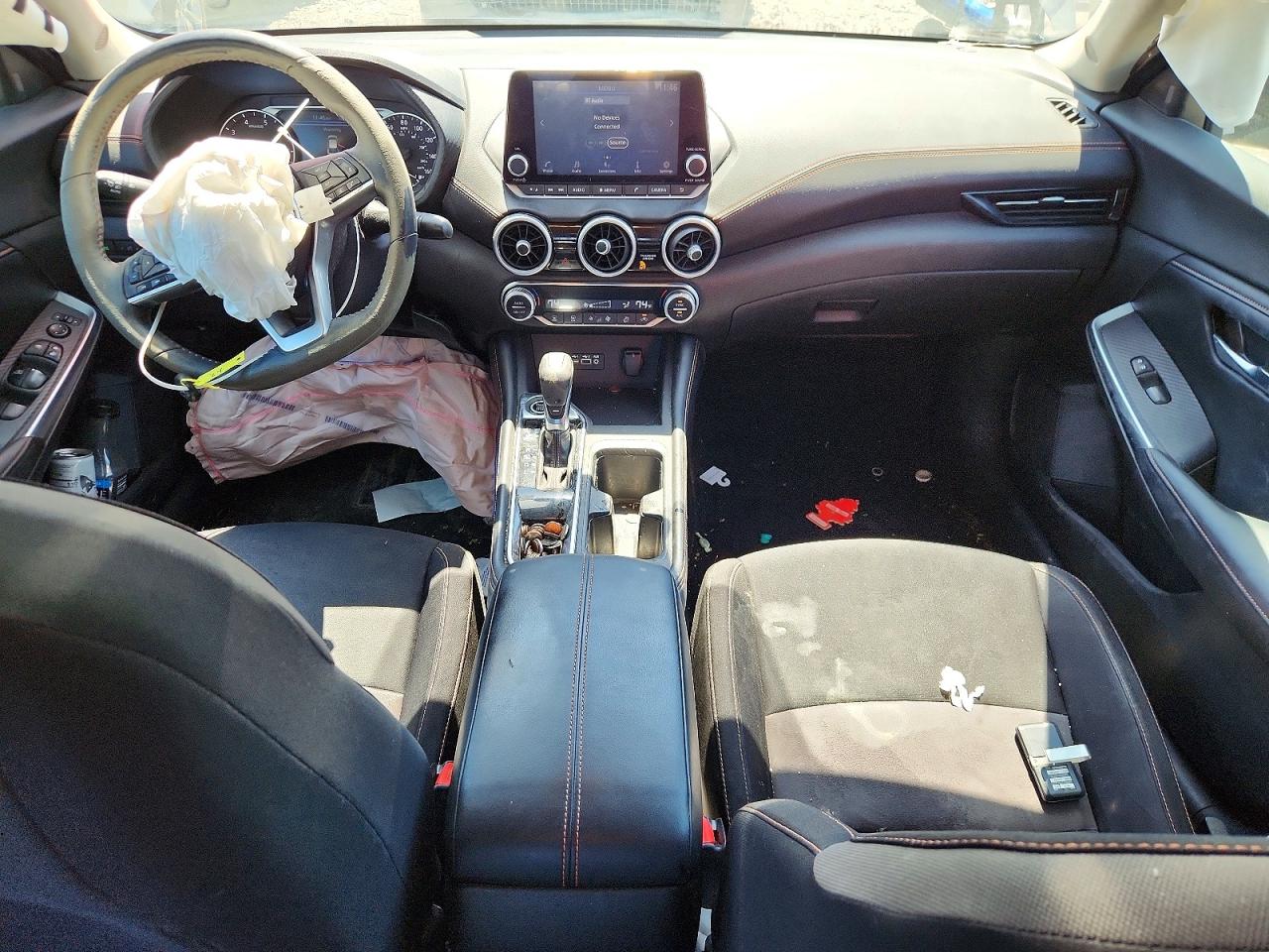 2020 Nissan Sentra Sr Серый vin: 3N1AB8DVXLY226823