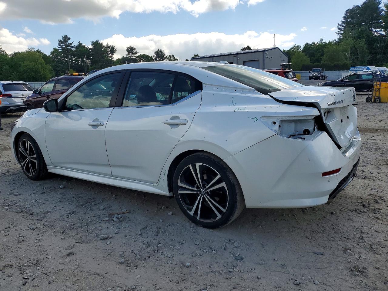 2023 Nissan Sentra Sr White vin: 3N1AB8DVXPY313997