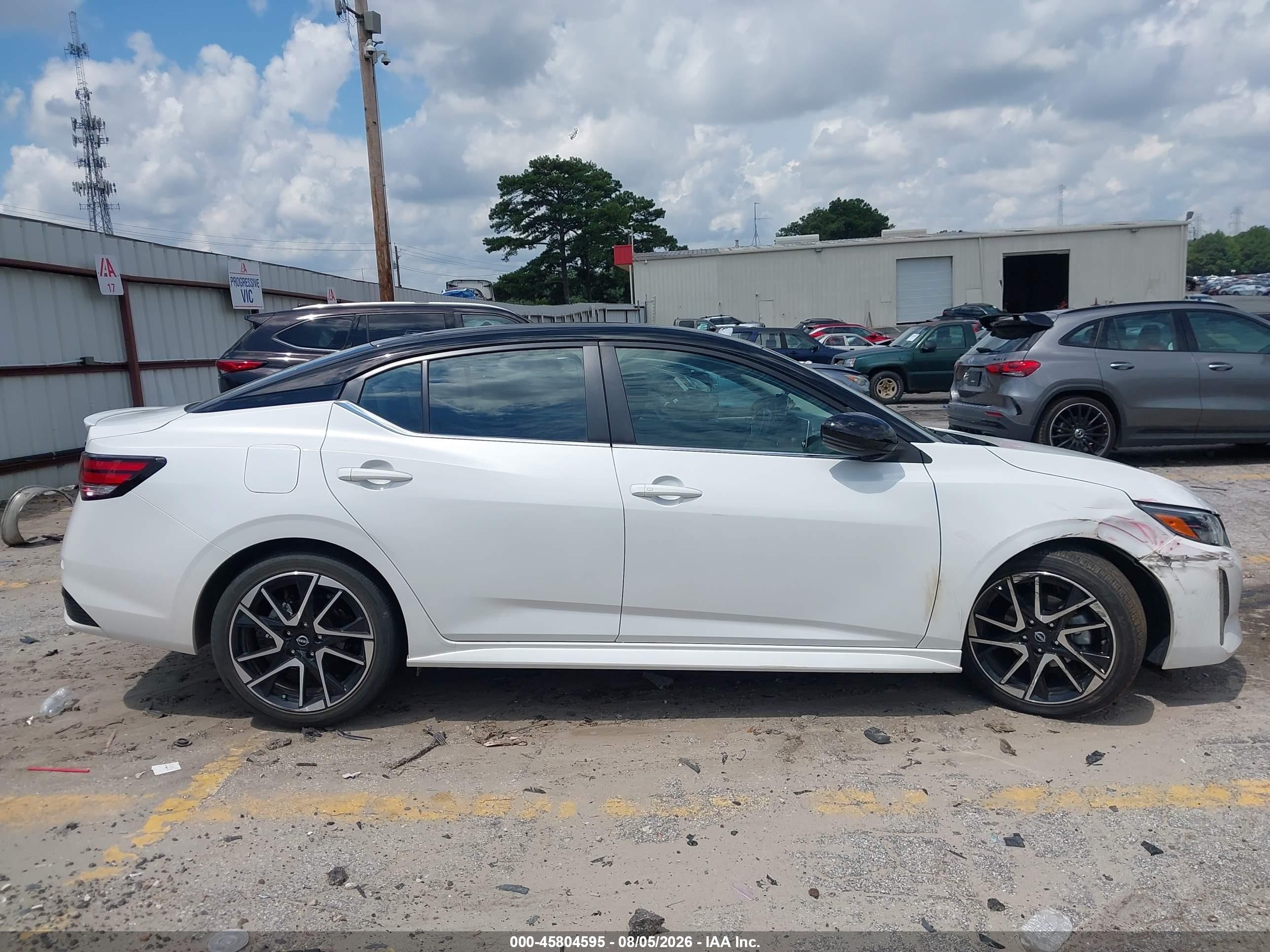 2024 Nissan Sentra Sr Xtronic Cvt White vin: 3N1AB8DVXRY364368