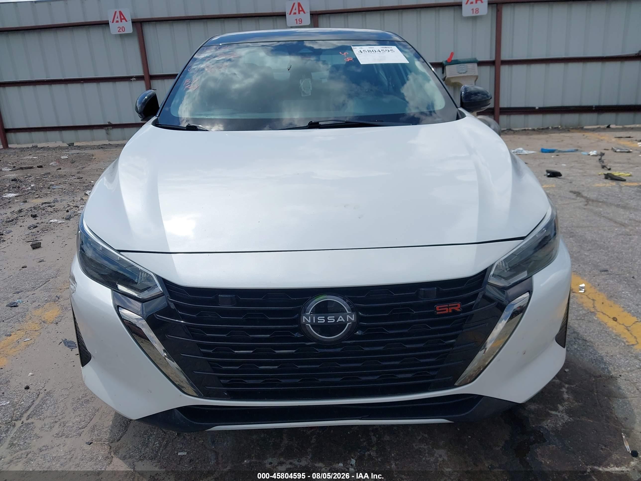 2024 Nissan Sentra Sr Xtronic Cvt White vin: 3N1AB8DVXRY364368