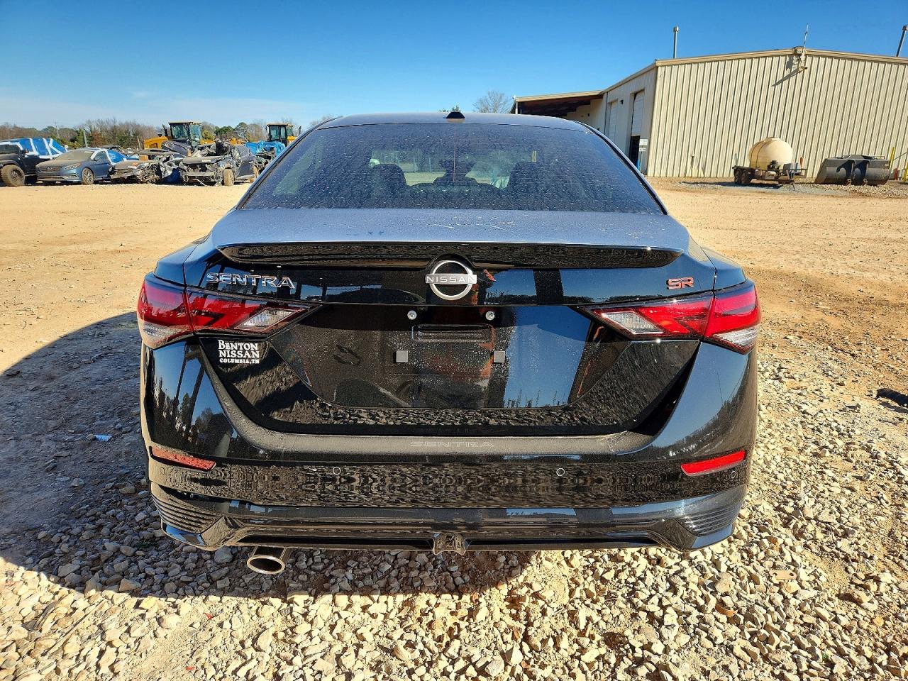 2025 Nissan Sentra Sr Black vin: 3N1AB8DVXSY417334