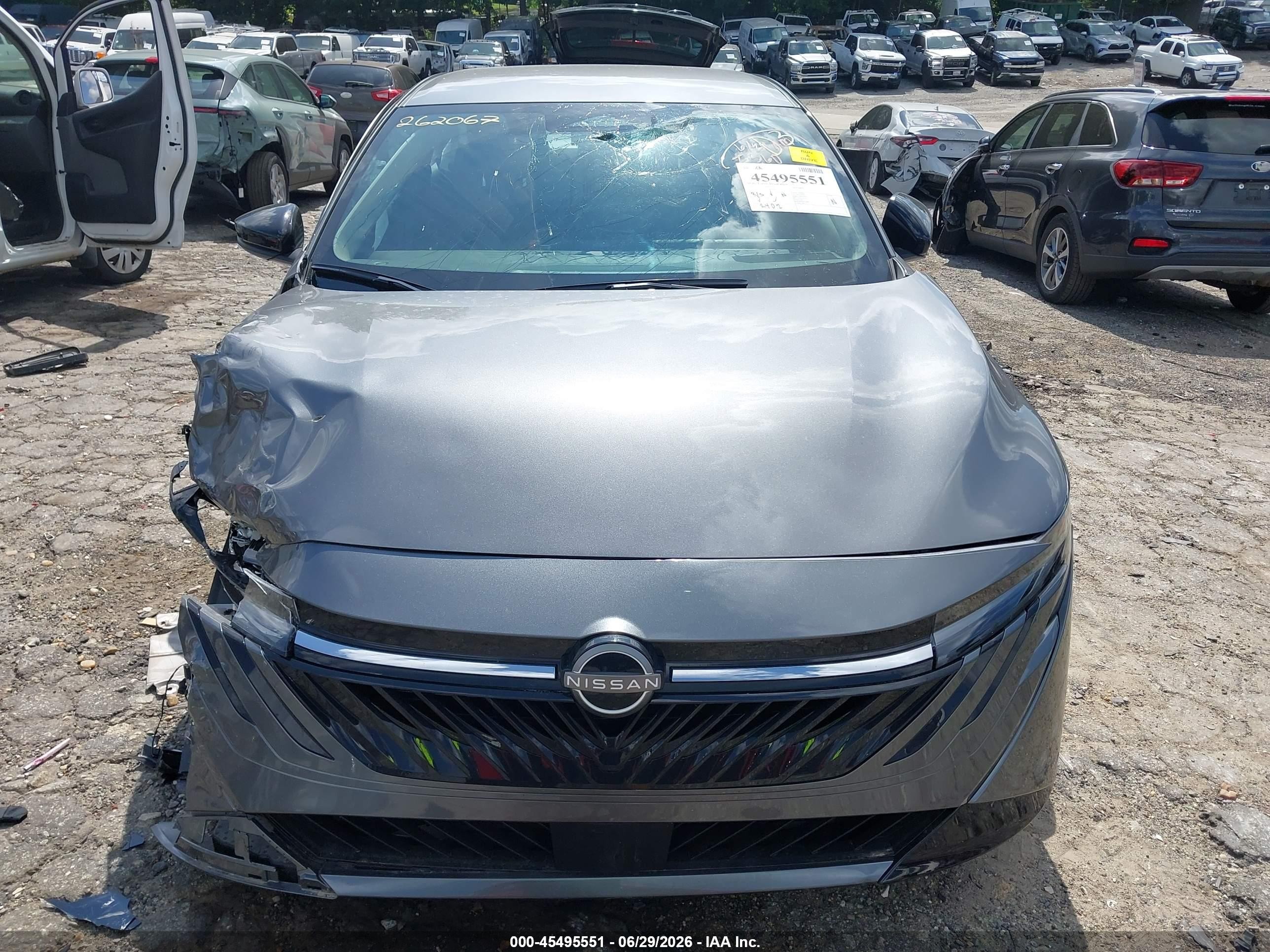 2026 Nissan Sentra S Gray vin: 3N1AB9BV4TY210626