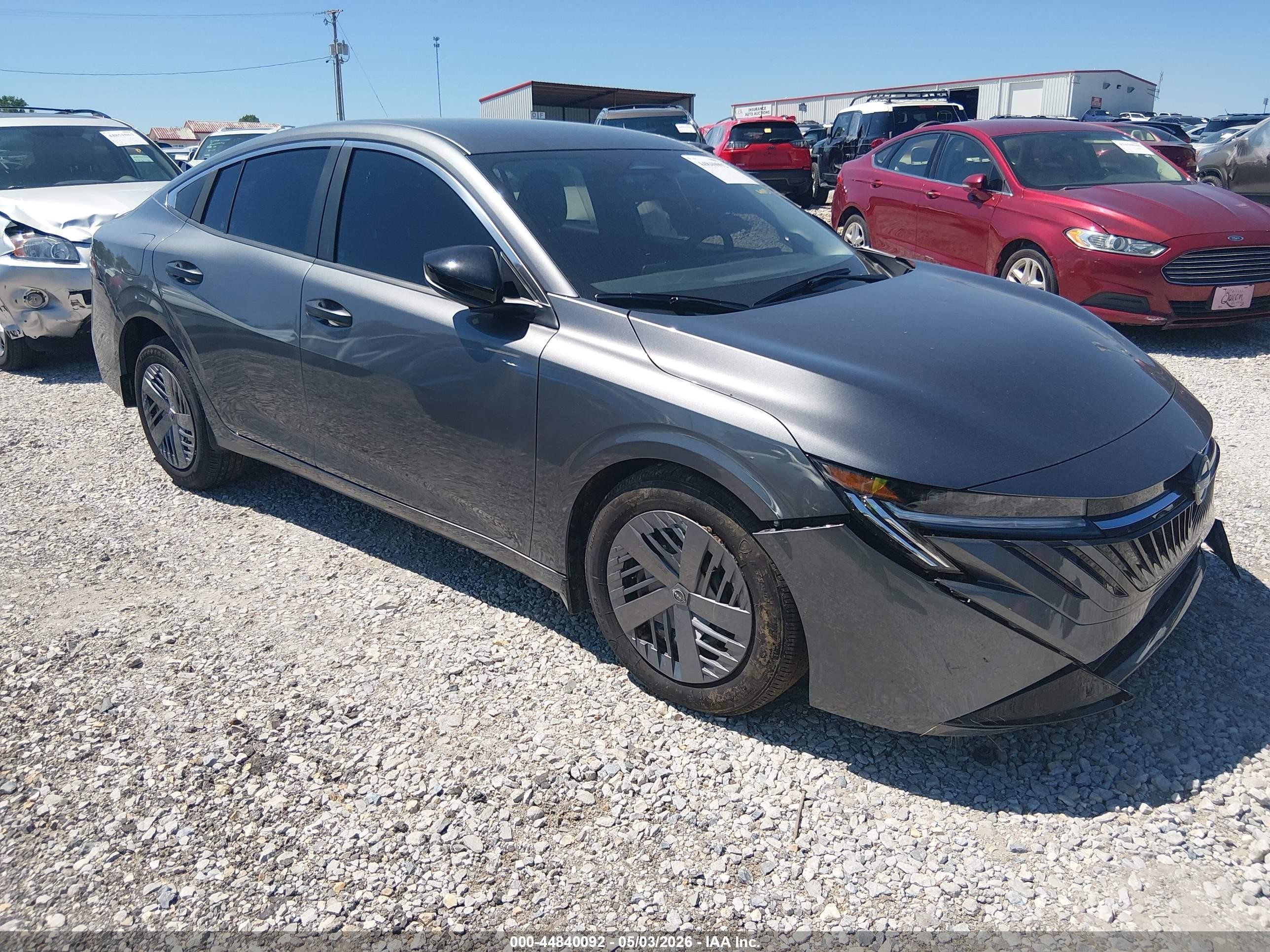 2026 Nissan Sentra S Gray vin: 3N1AB9BVXTY228144